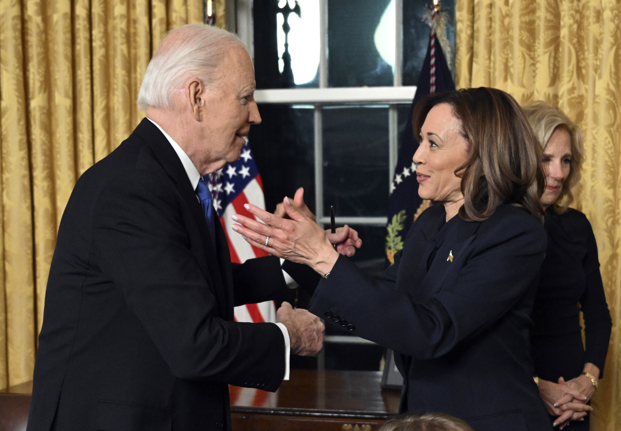 usa wsj harris disappointed by bidens comments on 2024 elections scaled