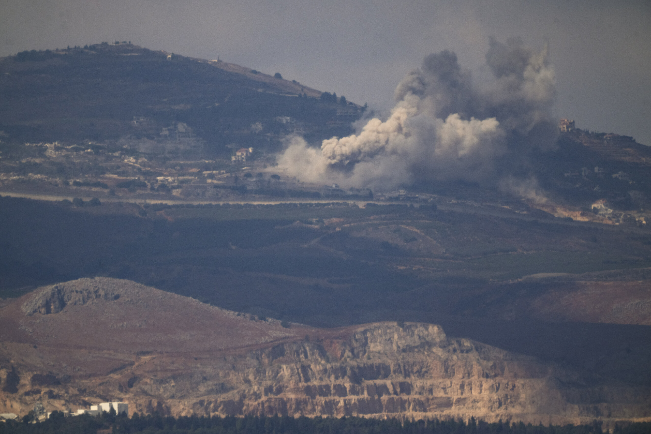 middle east idf series of airstrikes on hezbollah targets in lebanon scaled