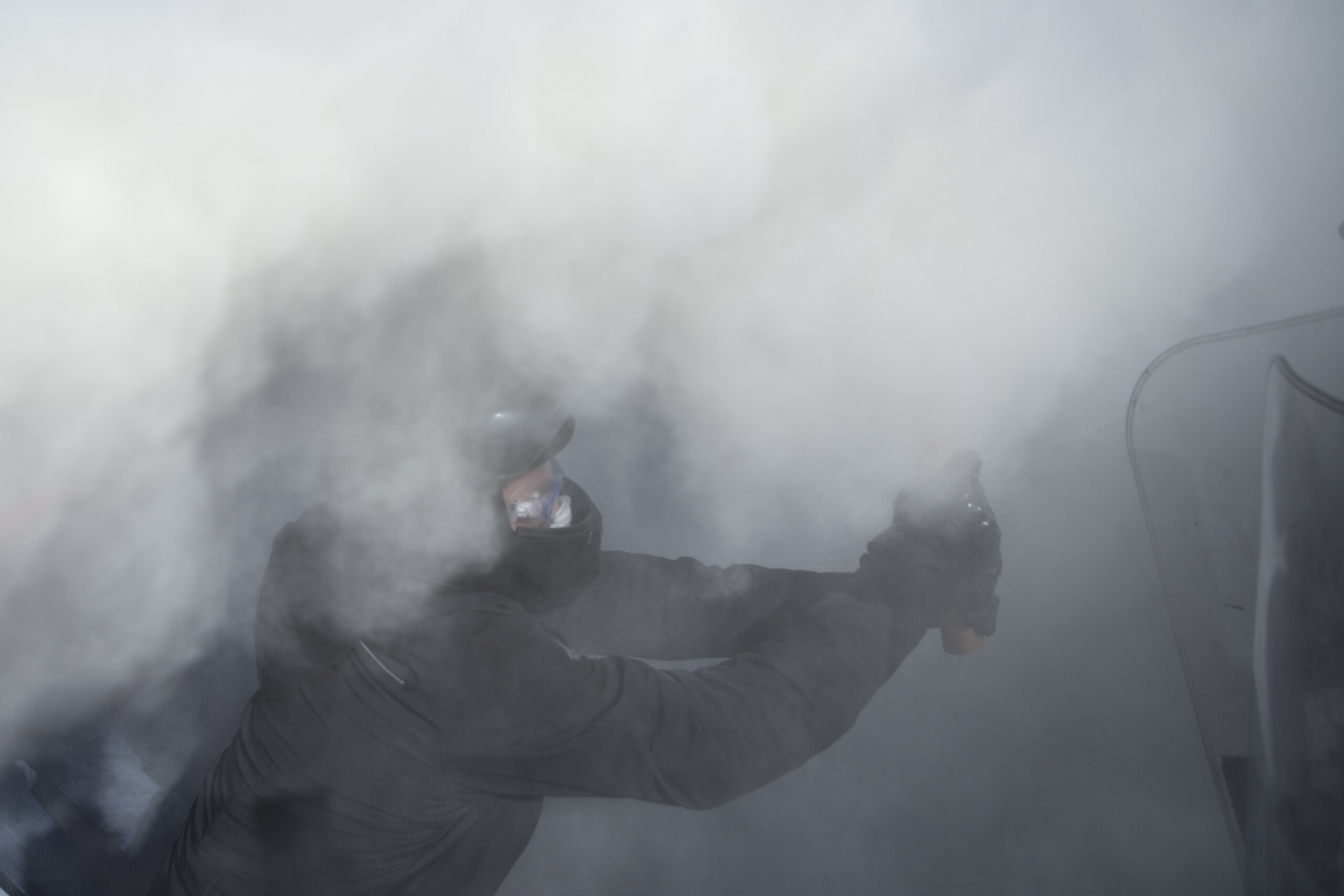 greece tension during protest in athens clashes and molotov cocktail throwing scaled