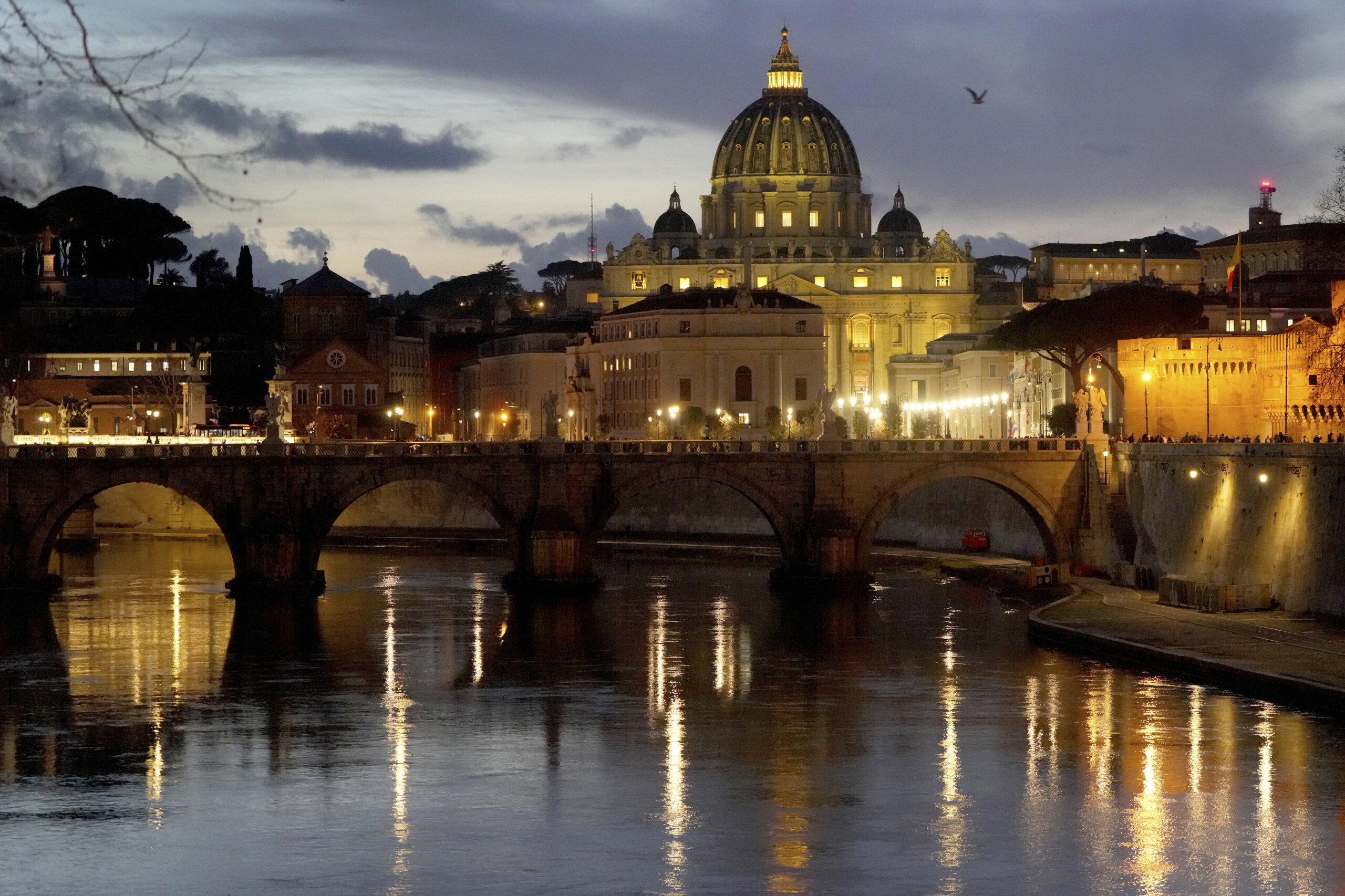 pope francis holy see calm night bergoglio is resting scaled