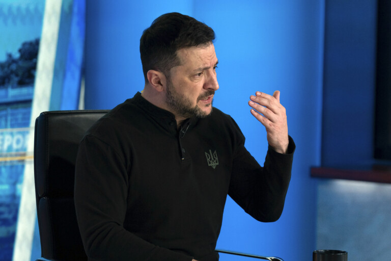 ukraine zelensky putin must be pushed to stop the attacks