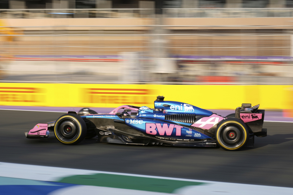 saudi arabian gp gasly leads first practice leclerc third