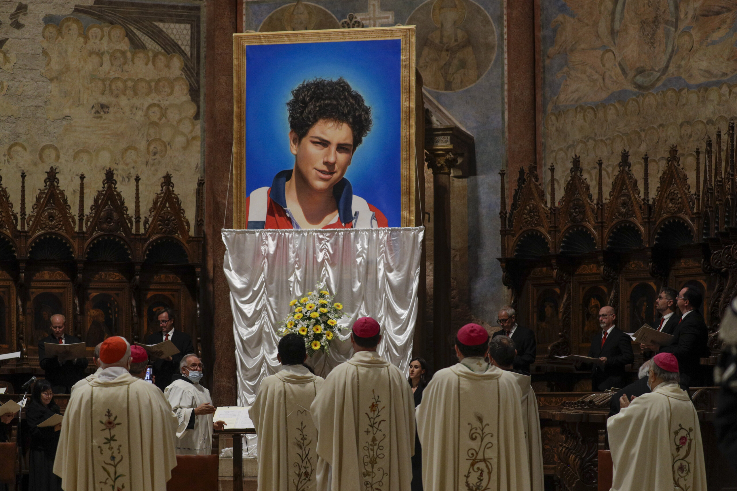 pope canonization of carlo acutis on sunday suspended scaled