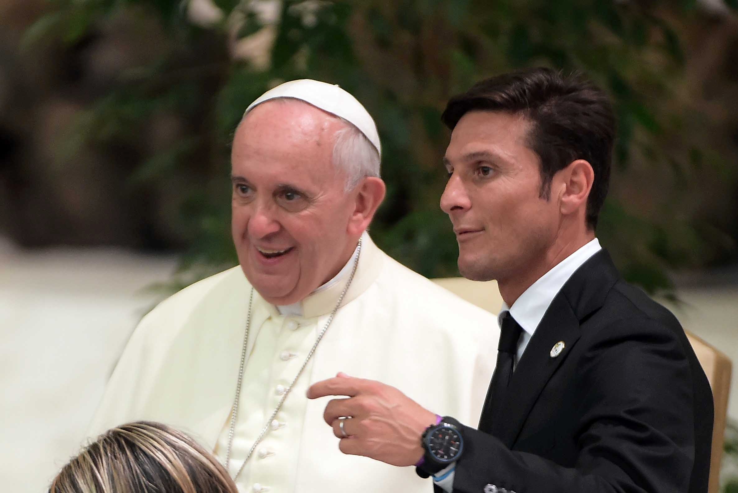 pope zanetti i remember his passion for football he transmitted love and serenity