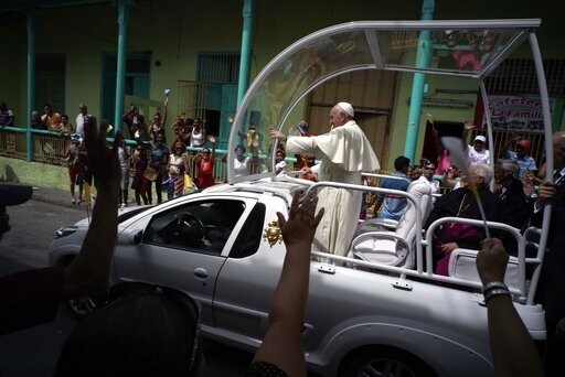 pope francis cuba 3 days of national mourning