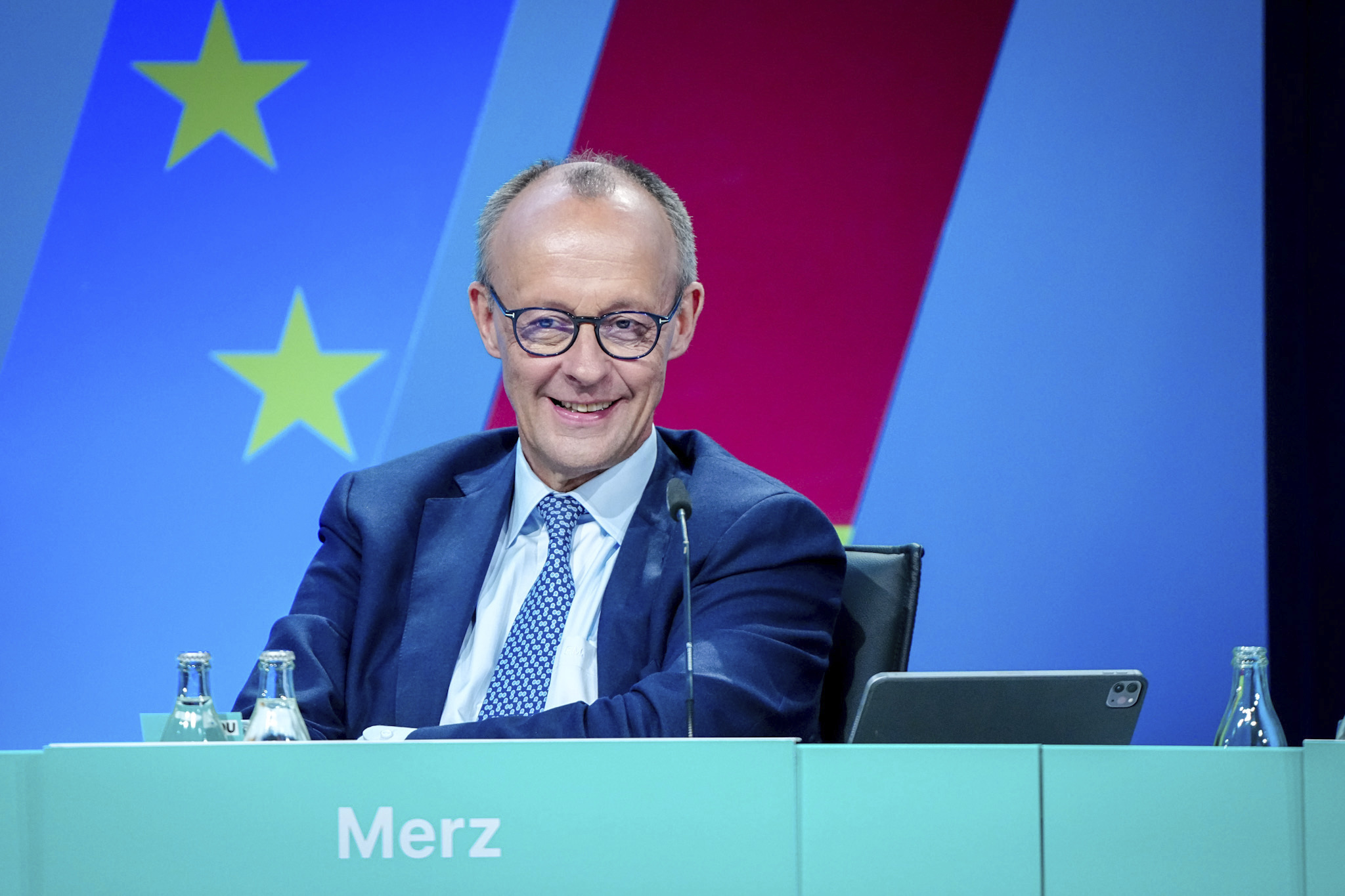 germany merz elected chancellor by the bundestag in the second round