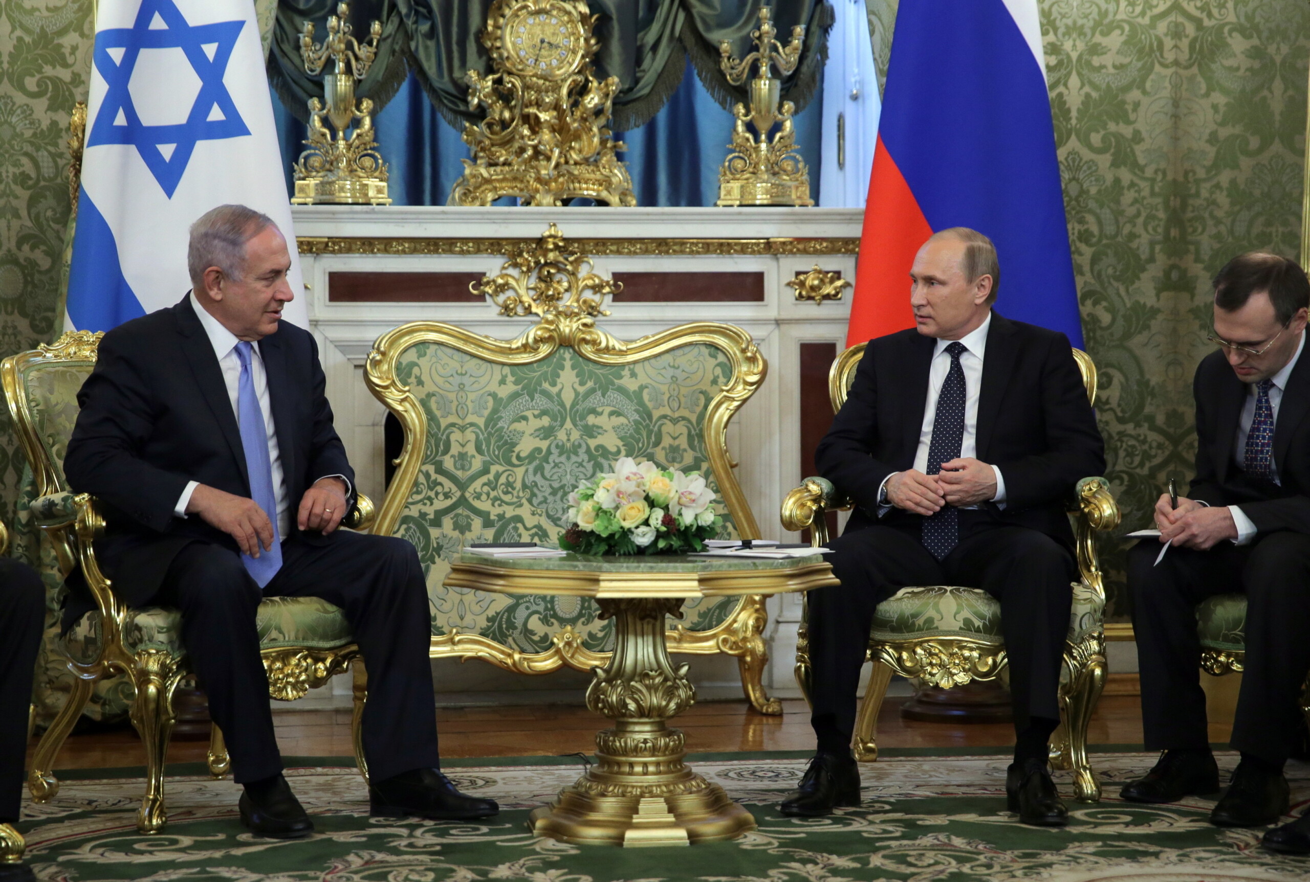 middle east kremlin says putin netanyahu phone call scaled