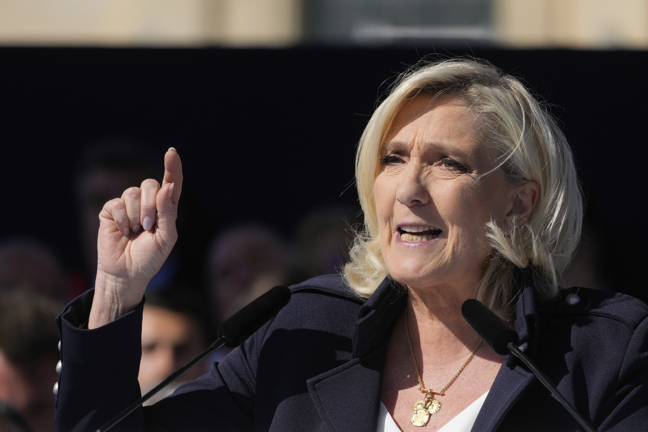 government marine le pen with meloni divergences but important results scaled
