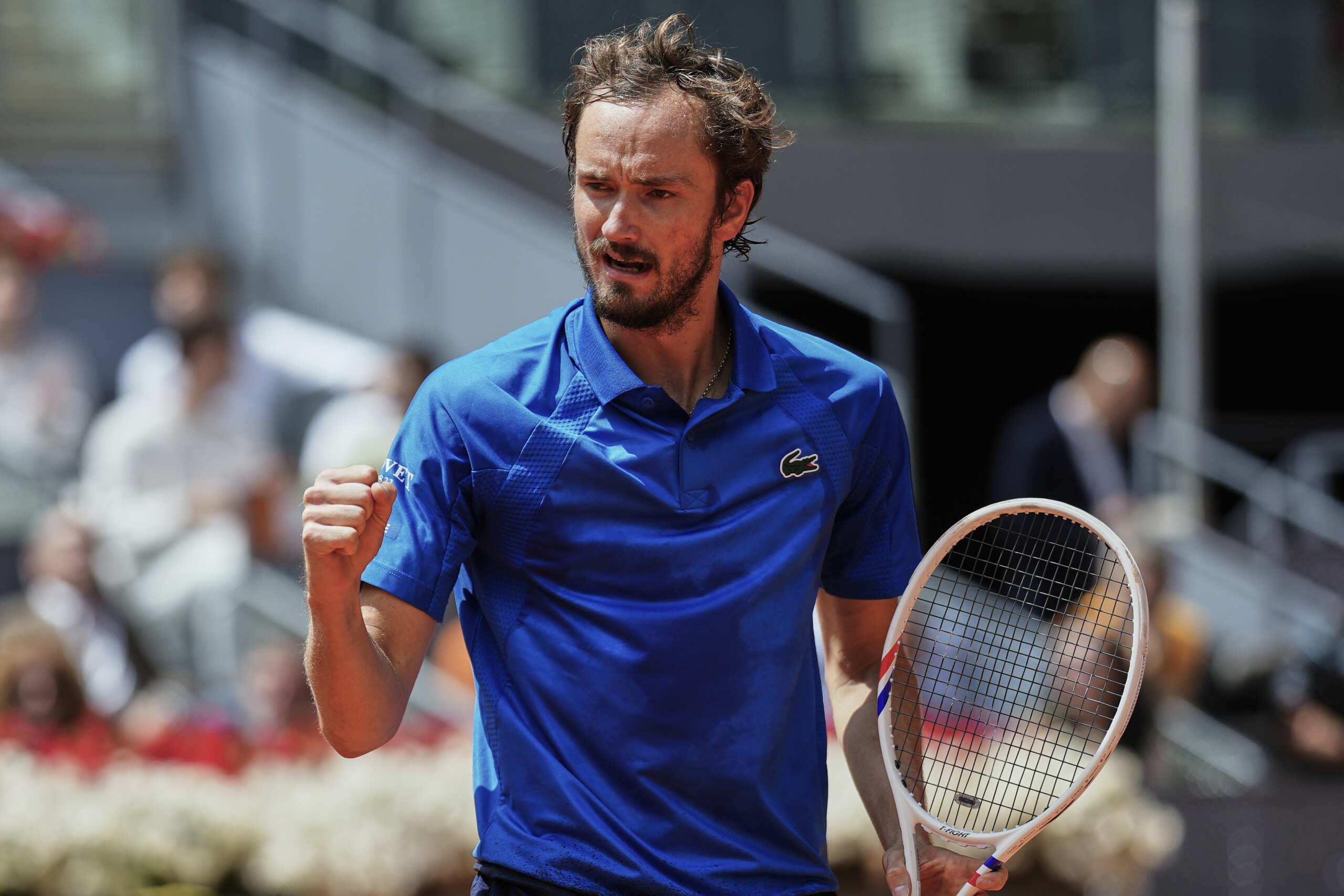 internazionali roma medvedev reaches the round of 16 fils beats tsitsipas scaled