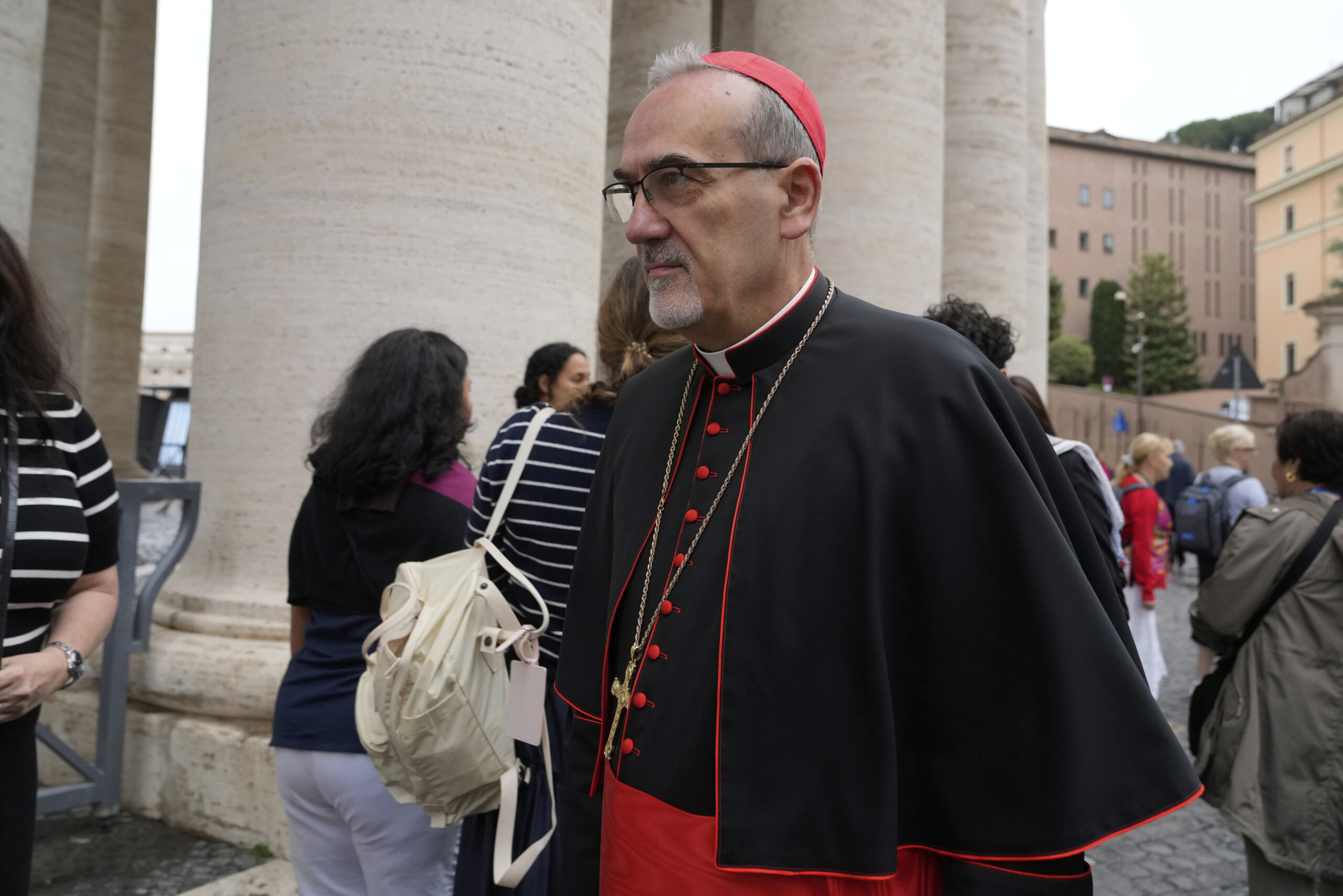 pope pizzaballa prevost a free and governing missionary scaled
