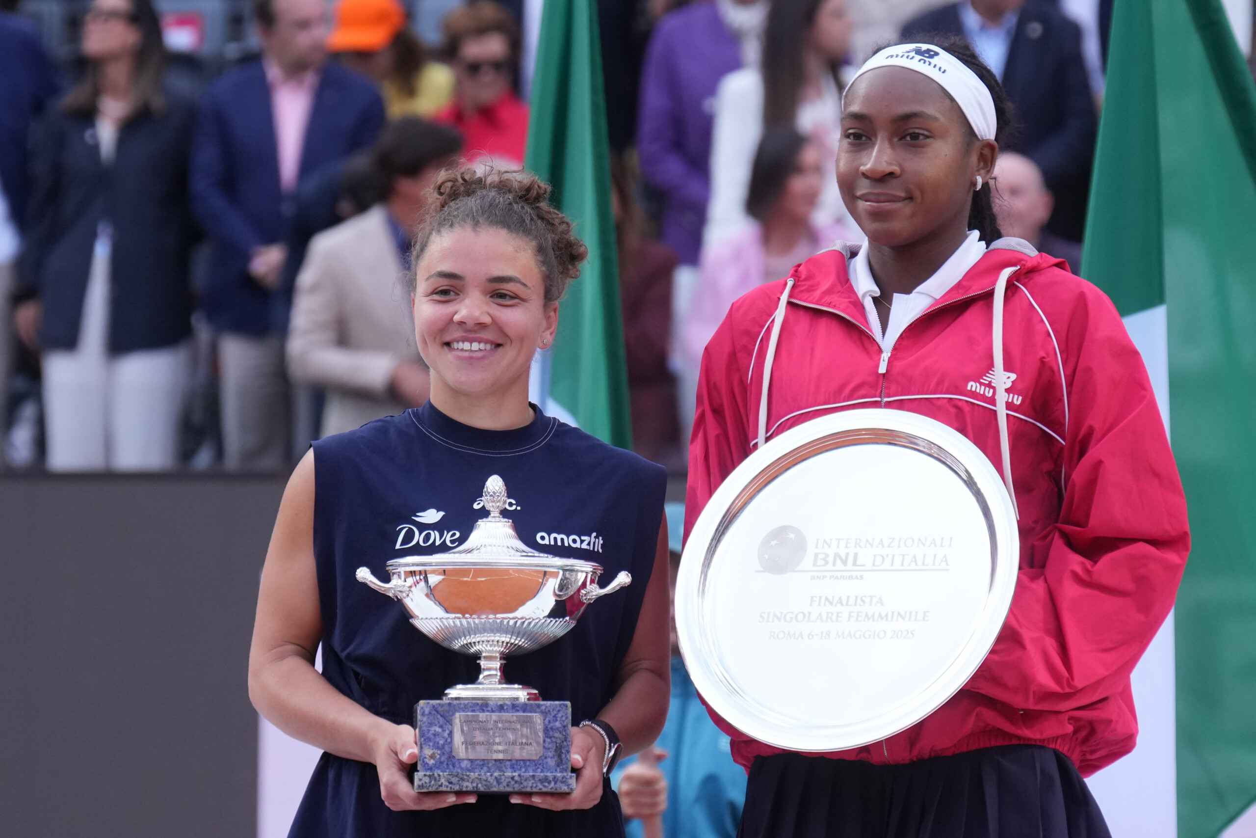 internazionali ditalia gauff congratulations to jasmine a great player and person scaled