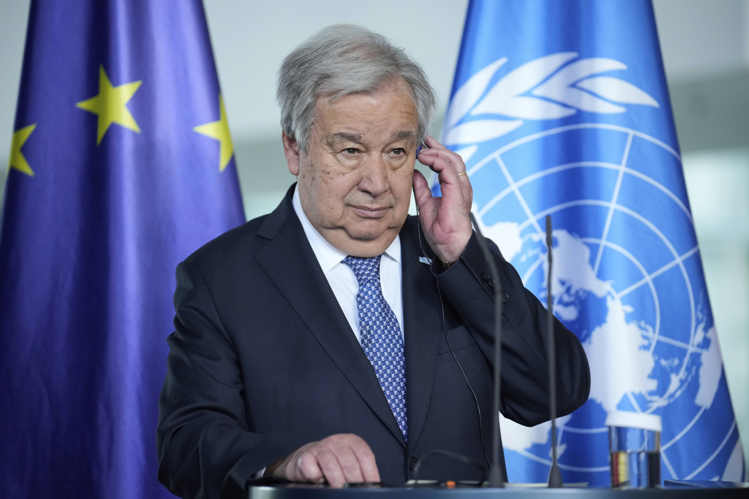 moyen orient guterres il faut arreter immediatement la violence et lever le blocus de laide a gaza scaled