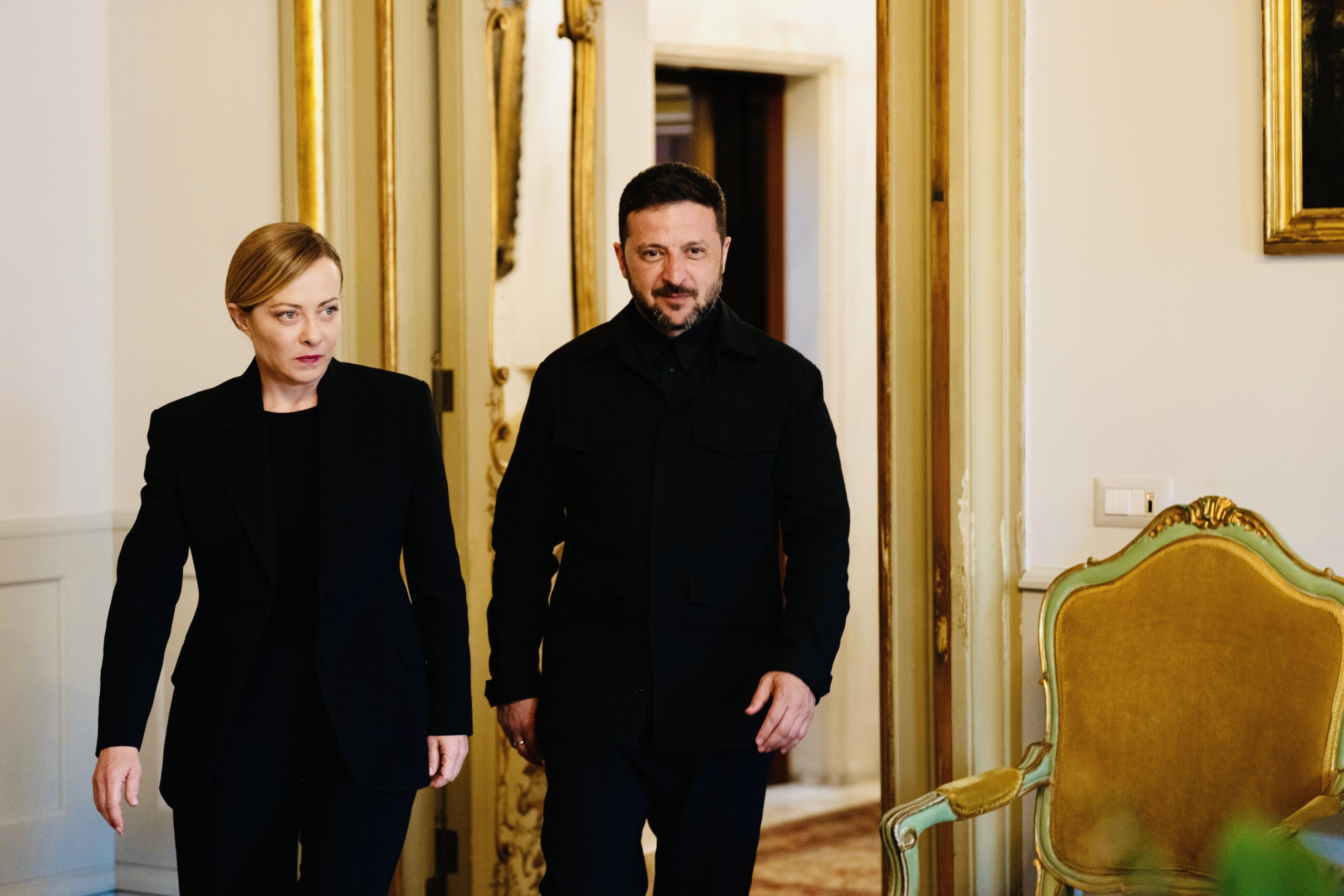 zelensky speaks with meloni discussed platforms for talks with russia scaled