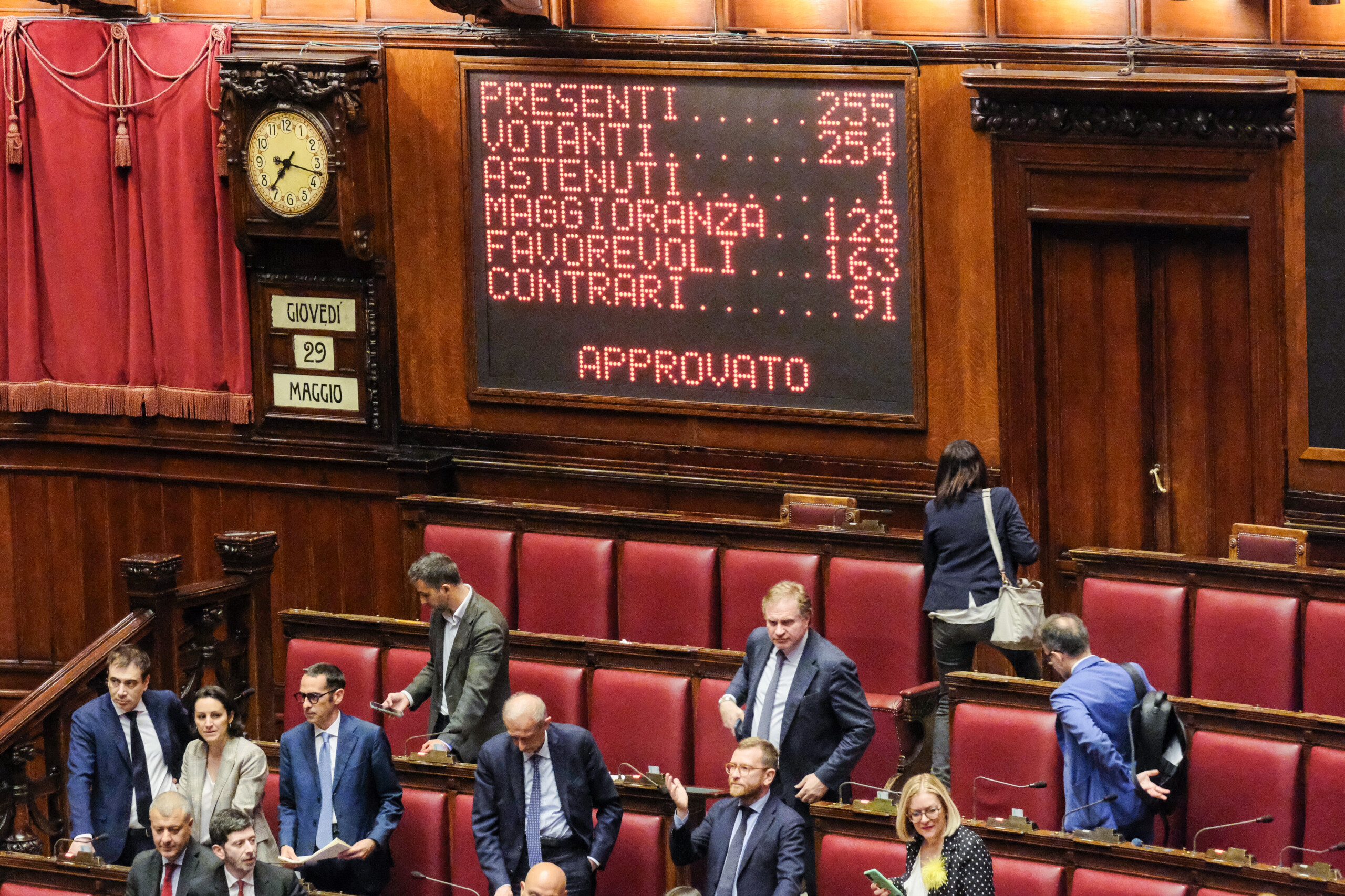 security decree passes in the chamber of deputies with 163 votes in favor now moves to the senate scaled