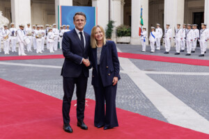 italy france macron thank you president meloni excellent meeting