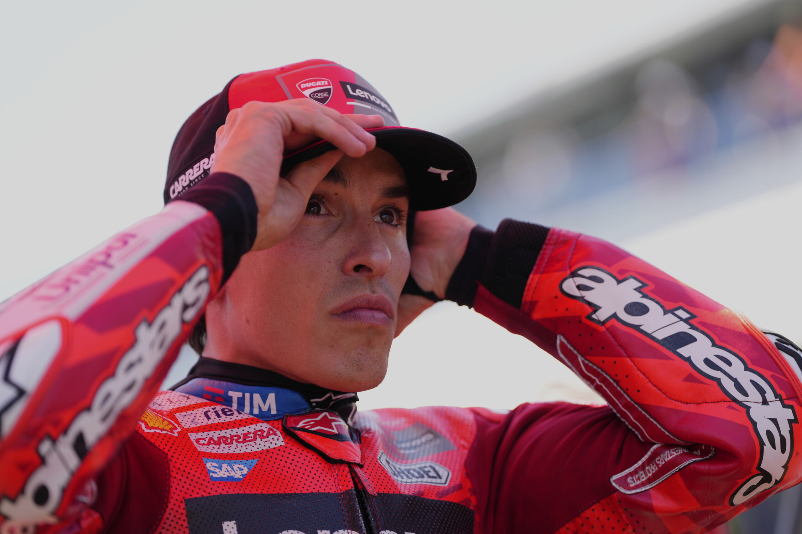 motogp m marquez limit mistakes at aragon to aim for victory scaled