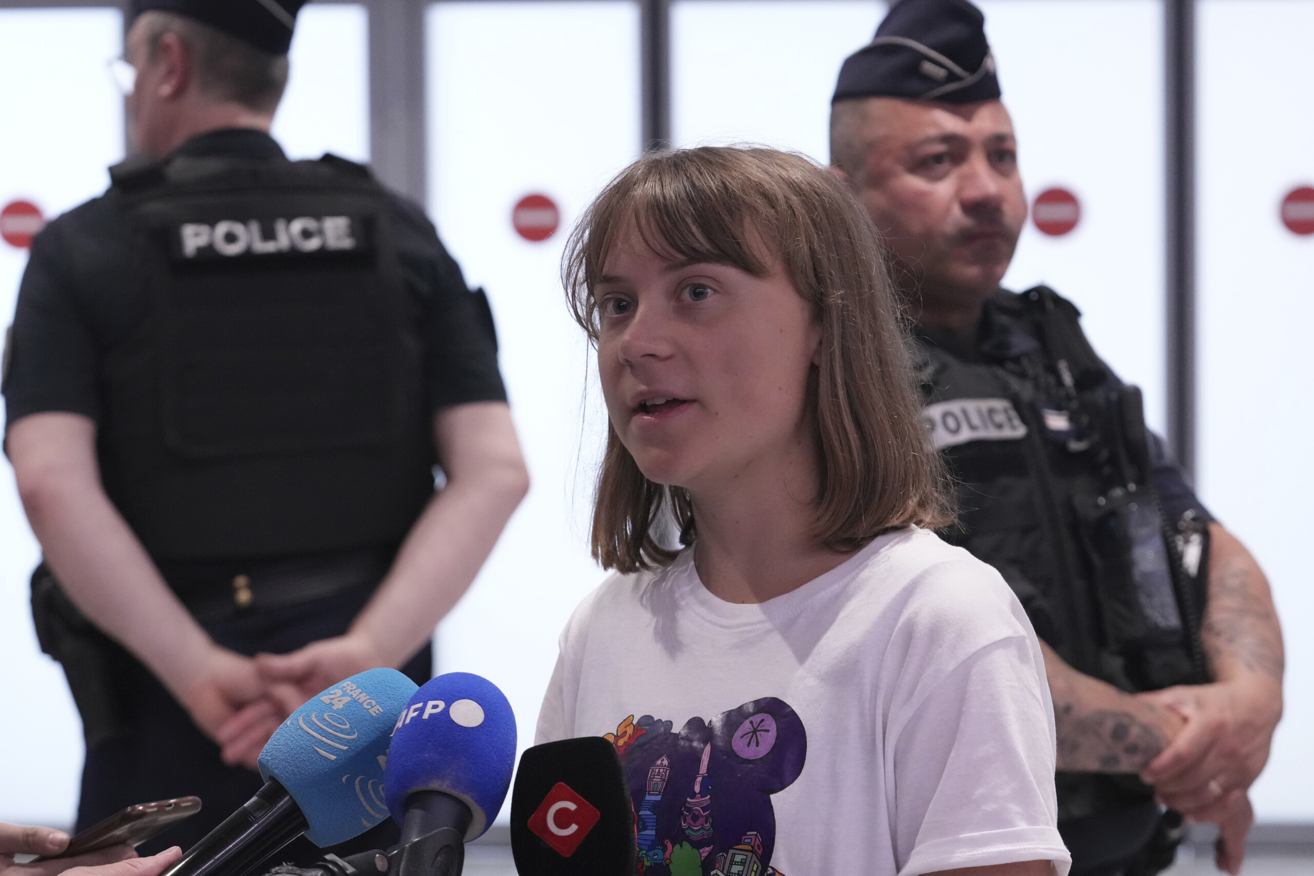 greta thunberg we were kidnapped by israel in international waters scaled