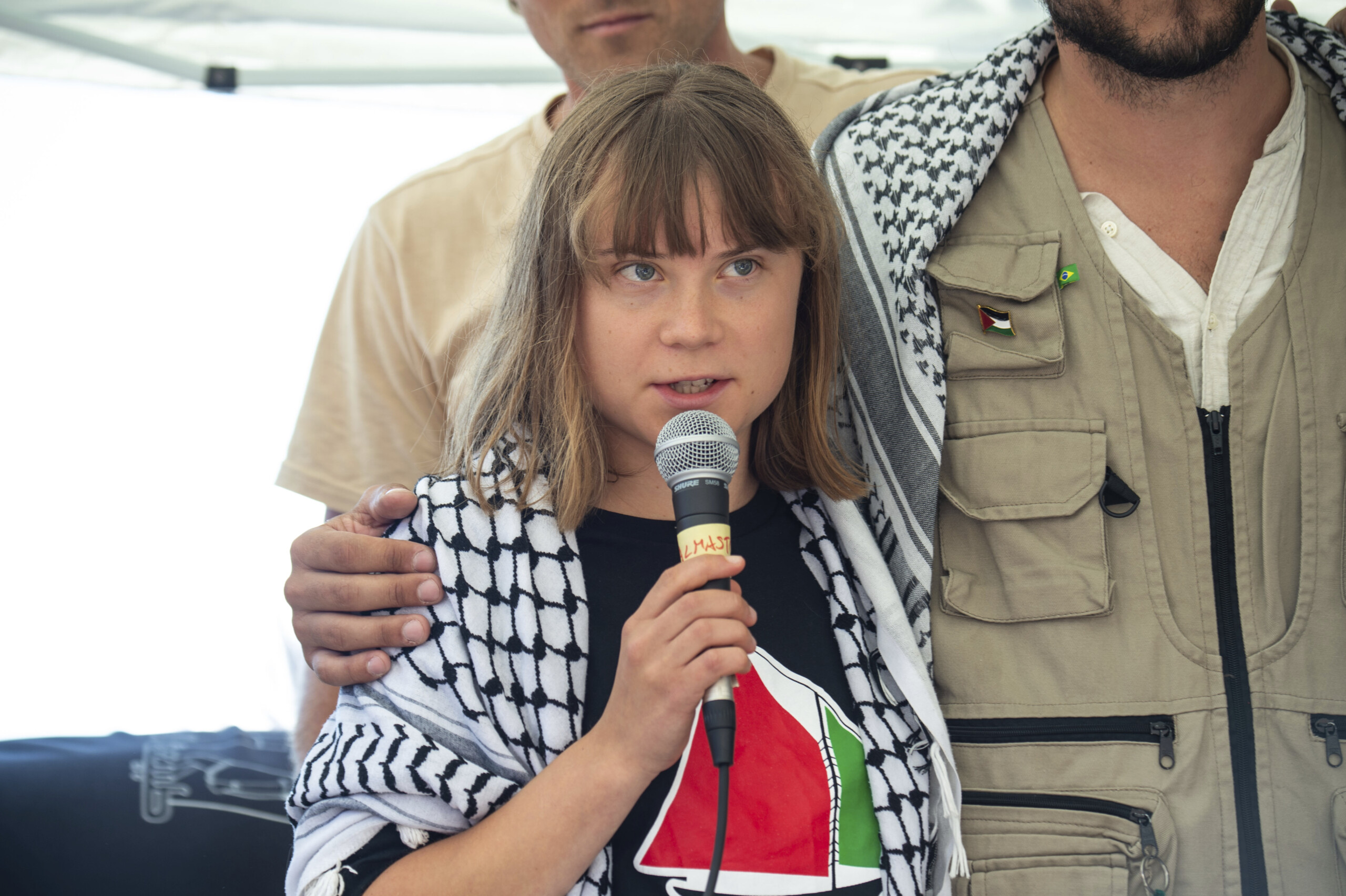 middle east greta thunberg has left israel en route to sweden scaled