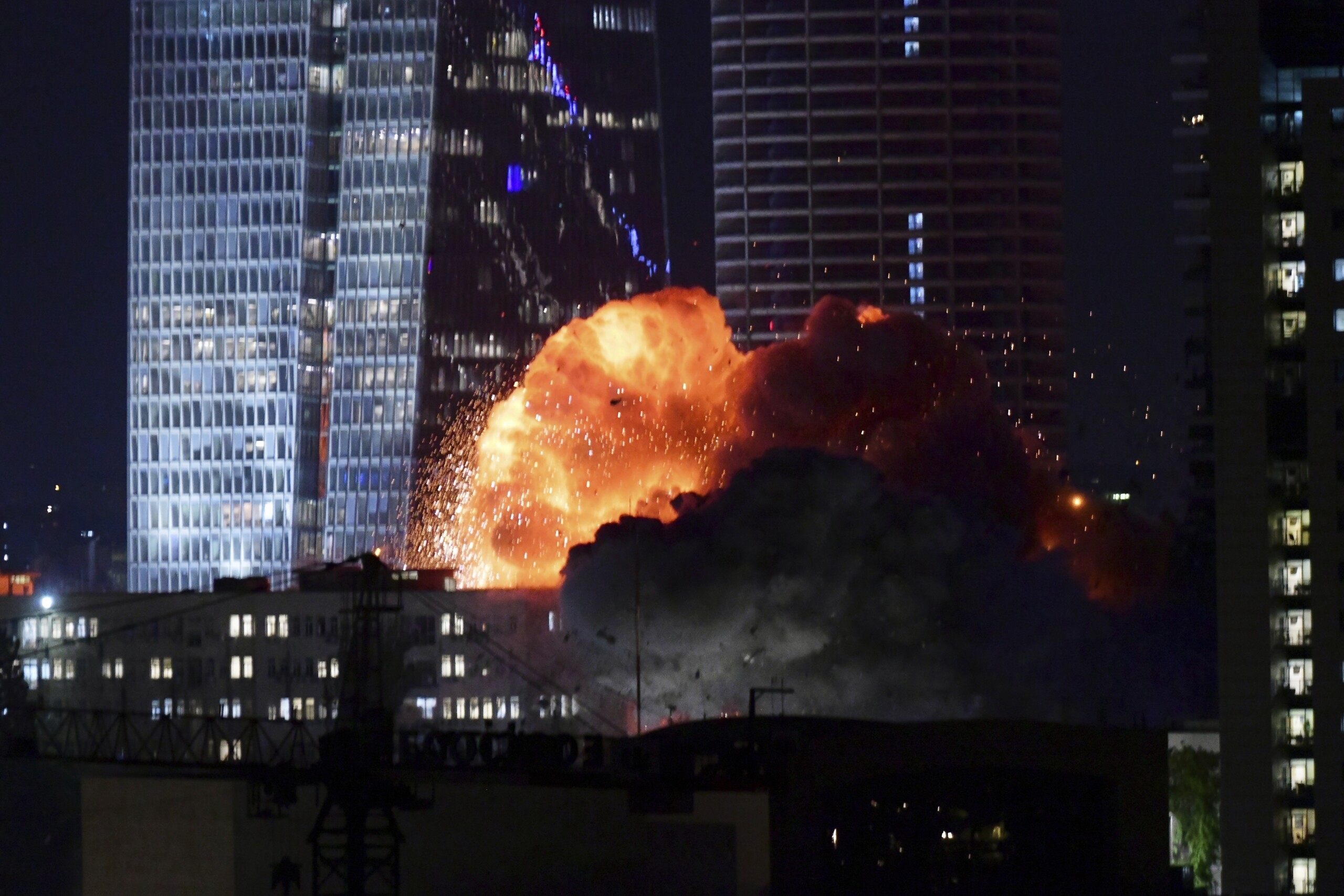 iran strikes back at israel 3 dead and over 80 injured scaled