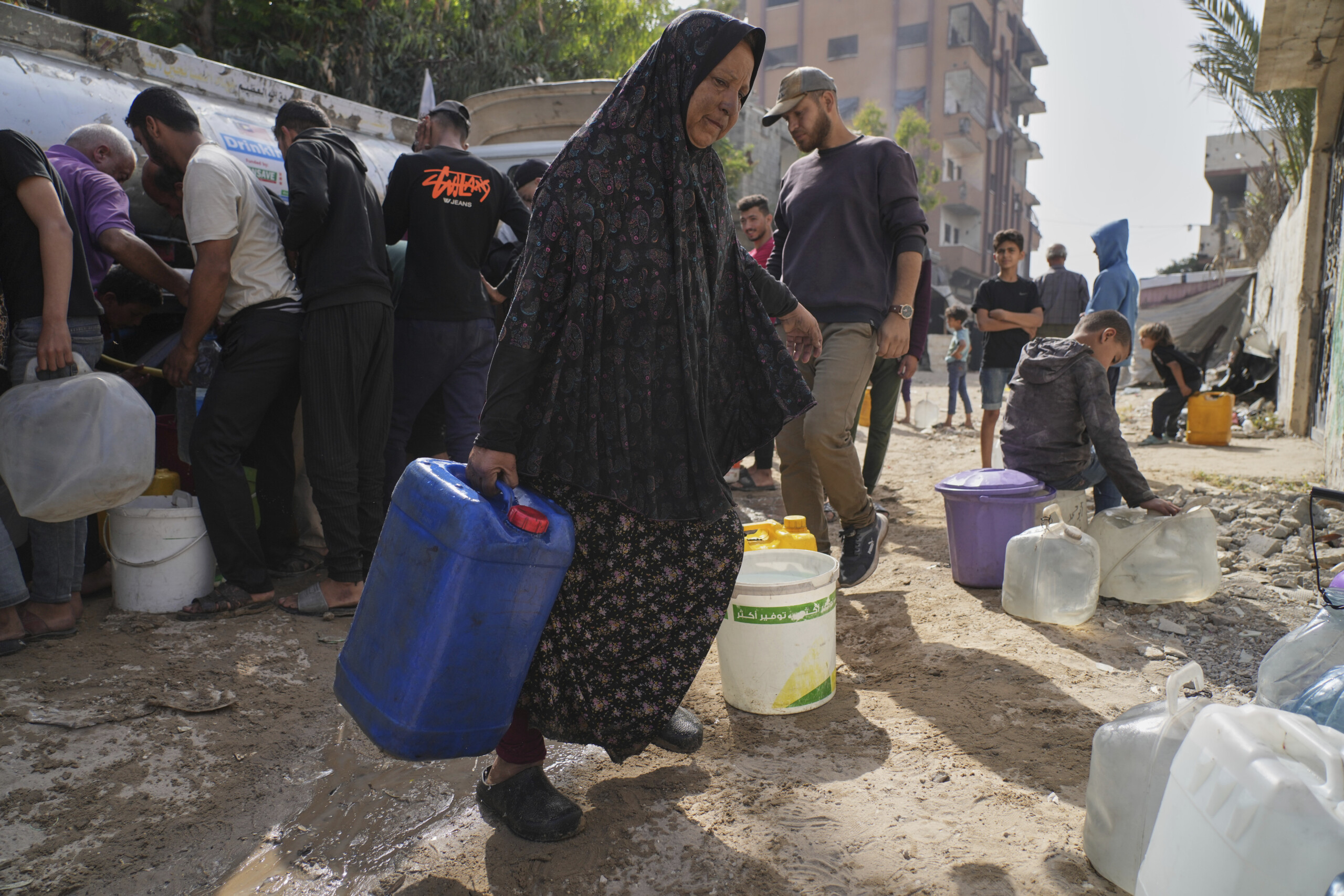 actionaid drinking water is almost exhausted in gaza scaled