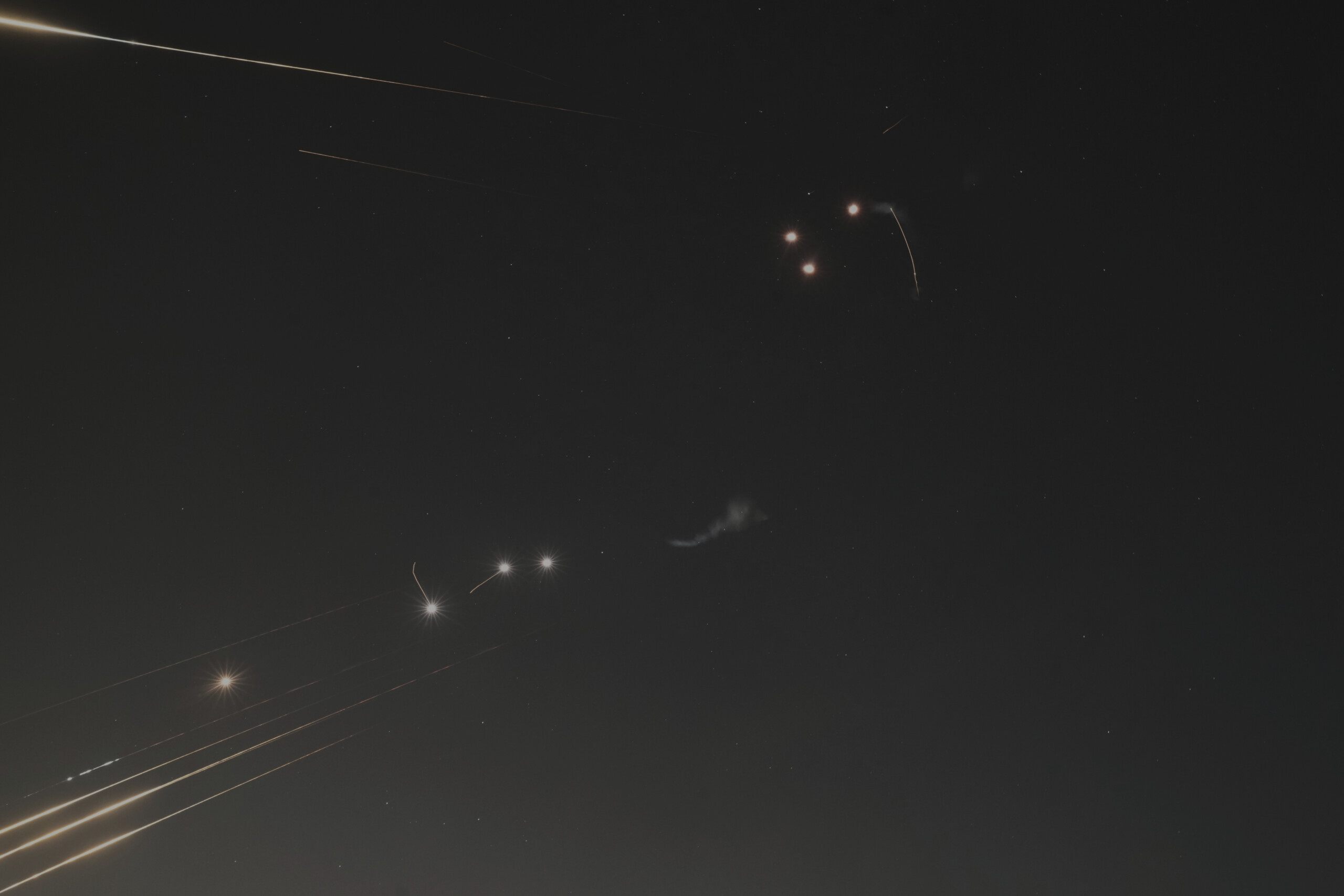 israel iran missile strikes southern israel five people slightly injured scaled