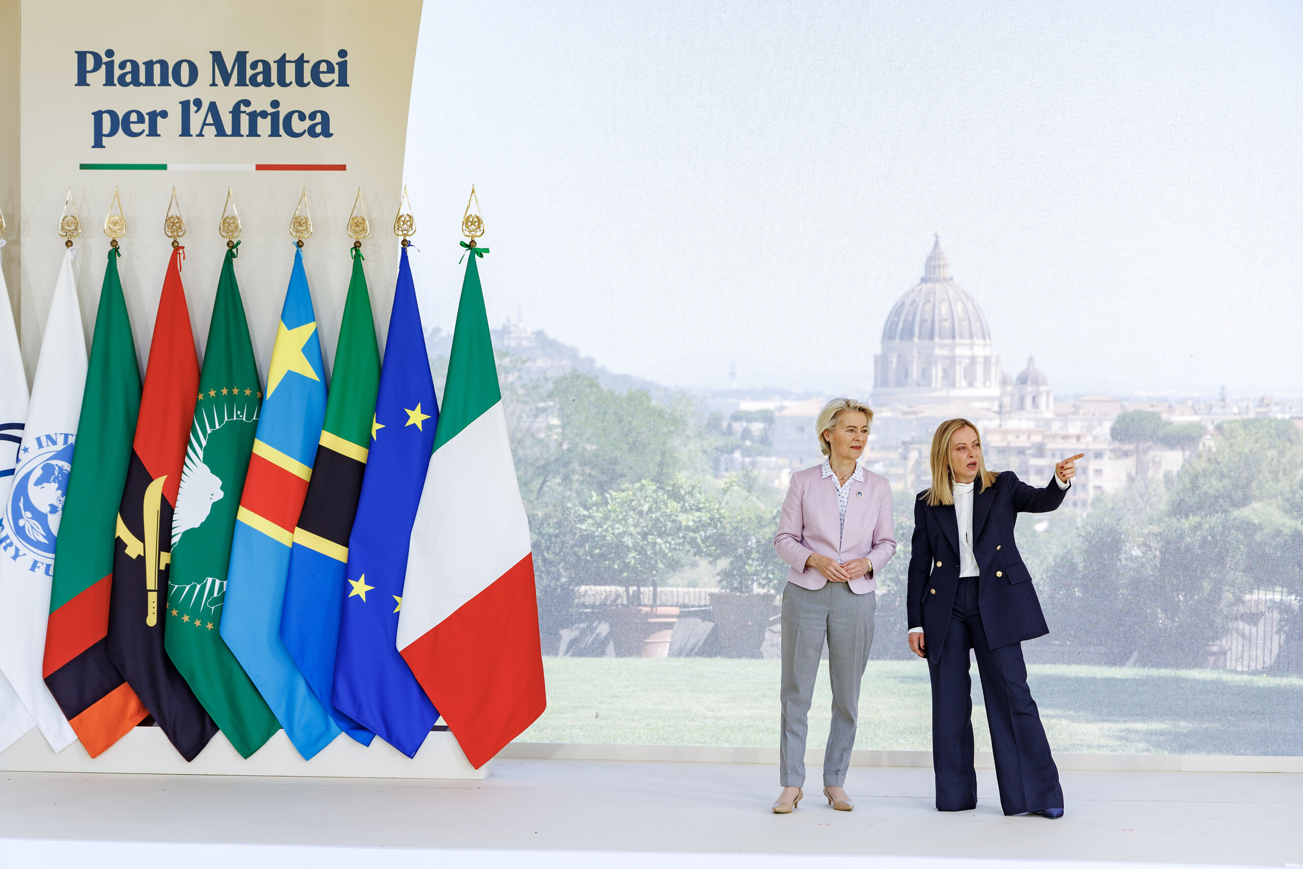 mattei plan von der leyen italy has put cooperation with africa at the centre scaled