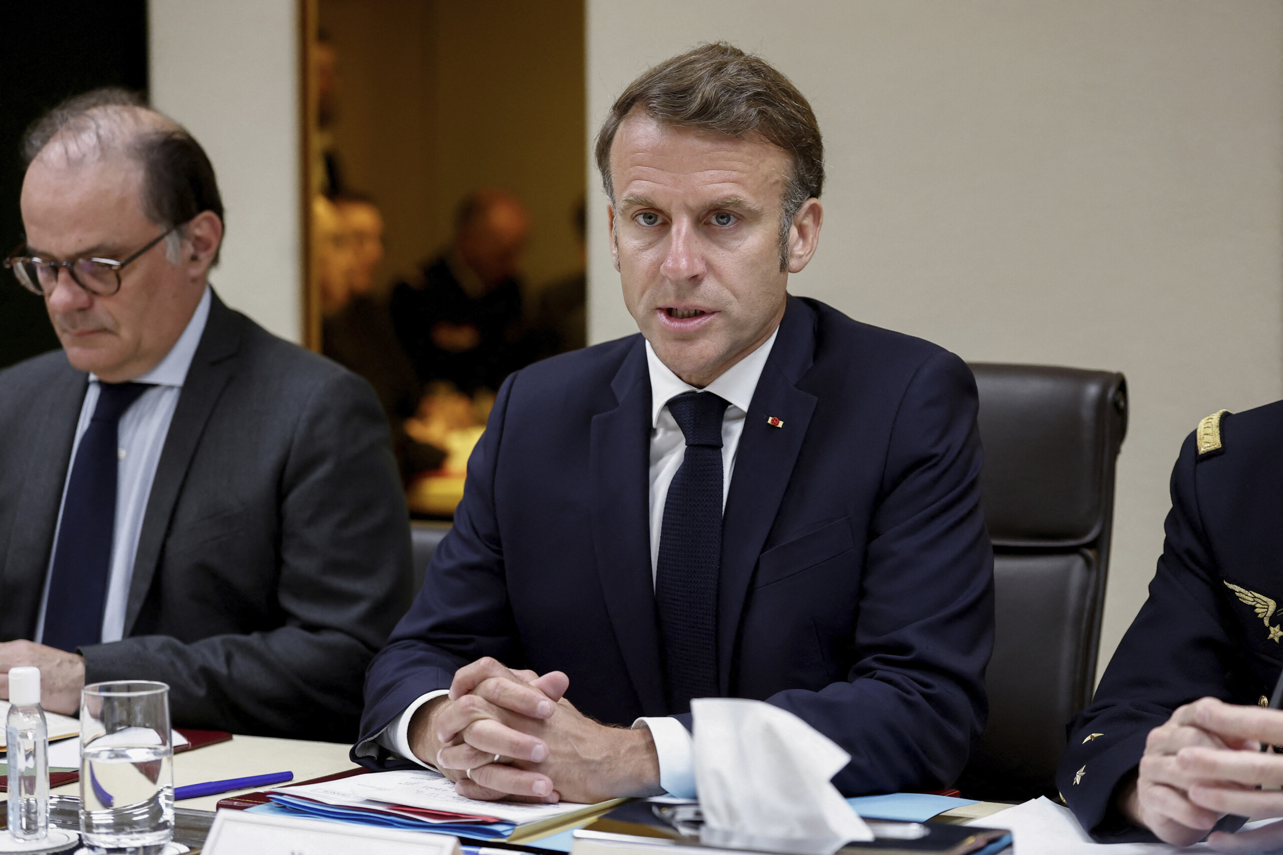 iran macron opposed to regime change we cannot replace a people scaled