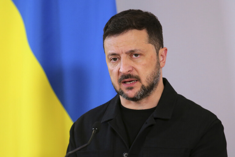 ukraine zelensky two dead in russian raid on odessa region