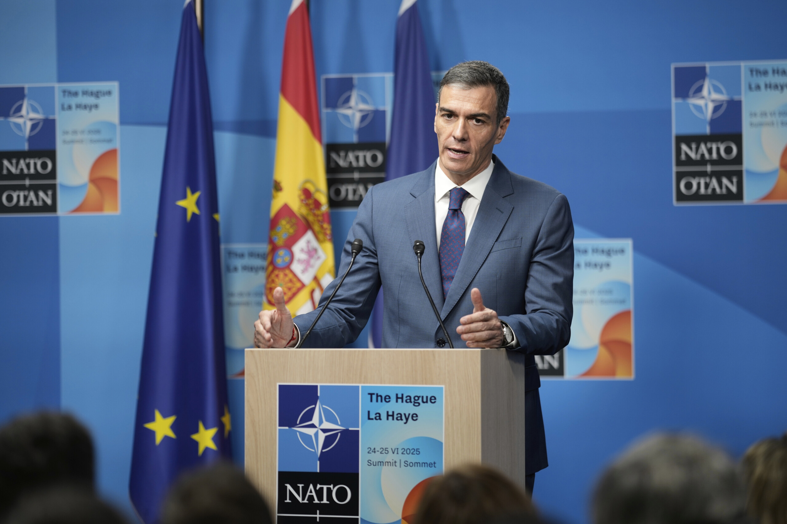 nato sanchez trumps threats brussels is negotiating tariffs the us is a friend scaled