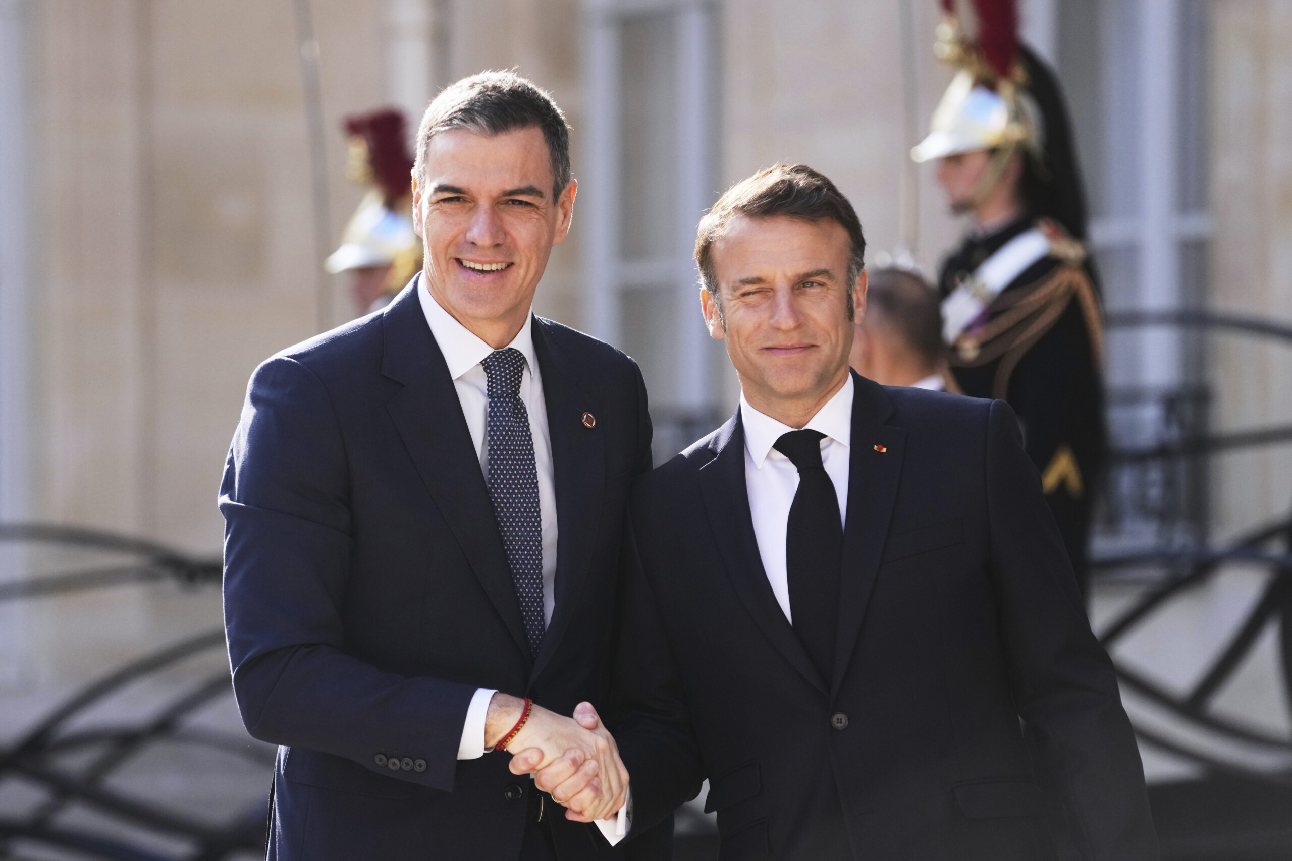 spain france sanchez meets macron focus on trade and the middle east scaled