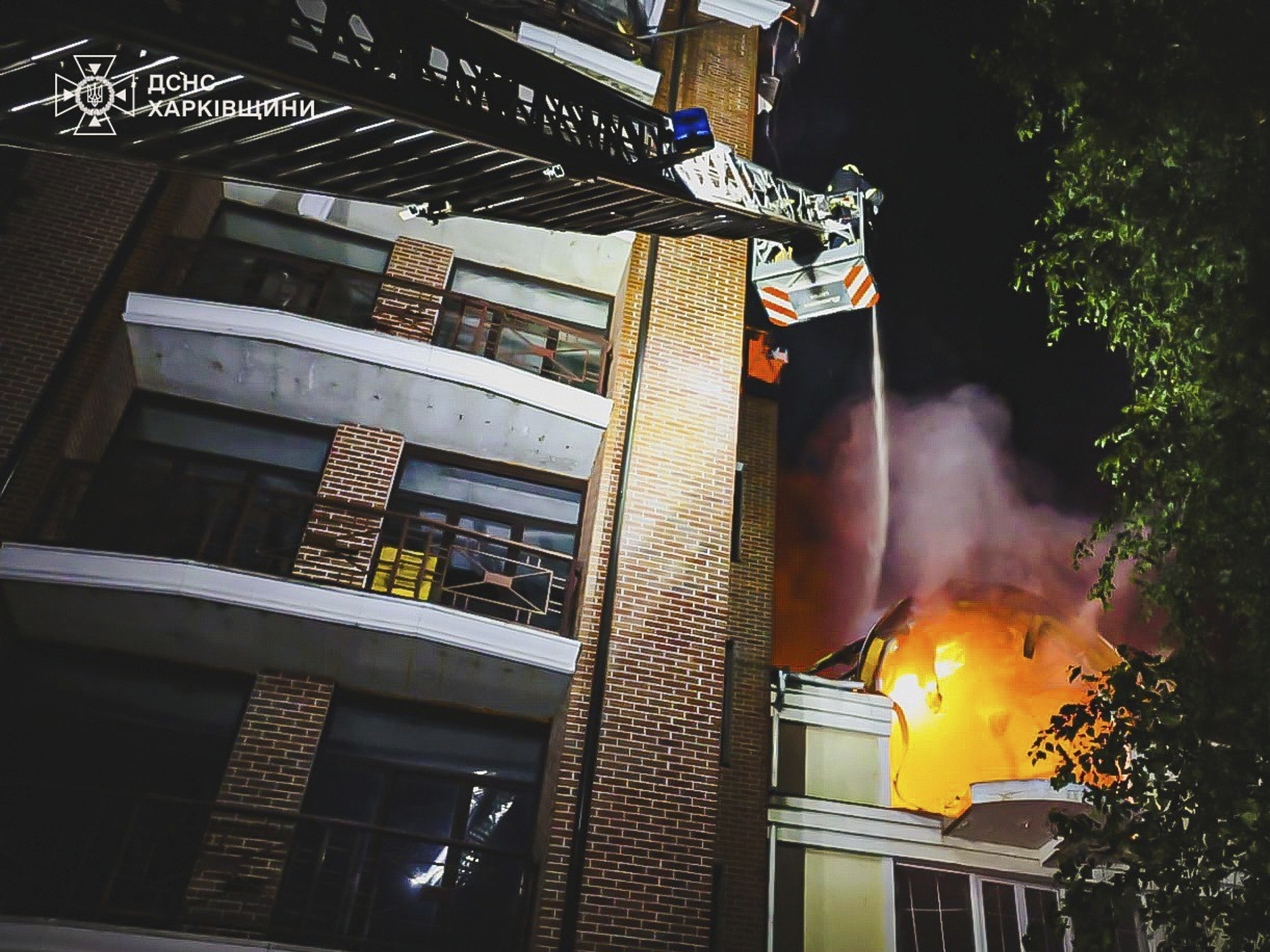 ukraine russian attack on kharkiv three injured