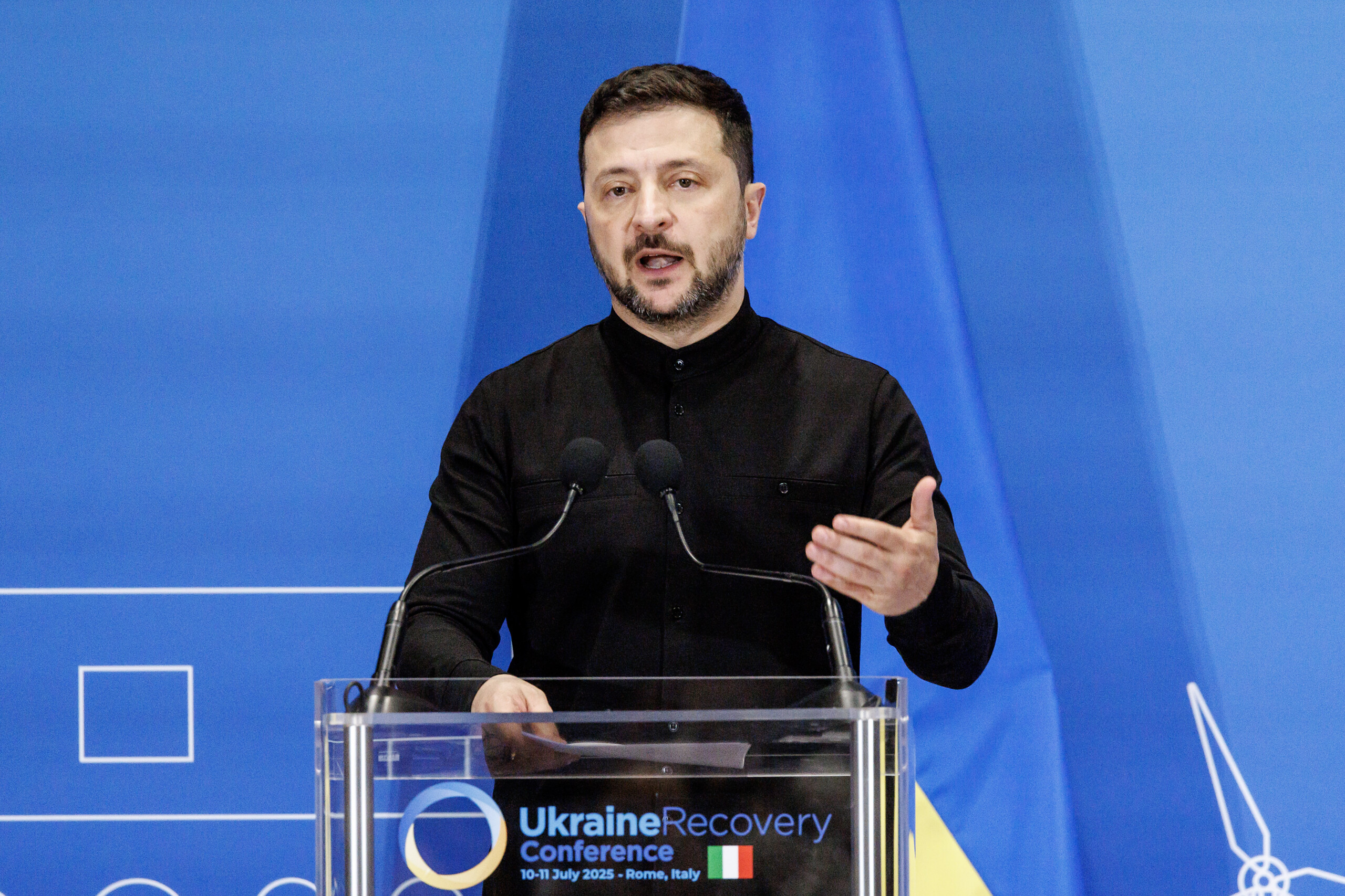 ukraine zelensky high level representation and support at rome conference scaled