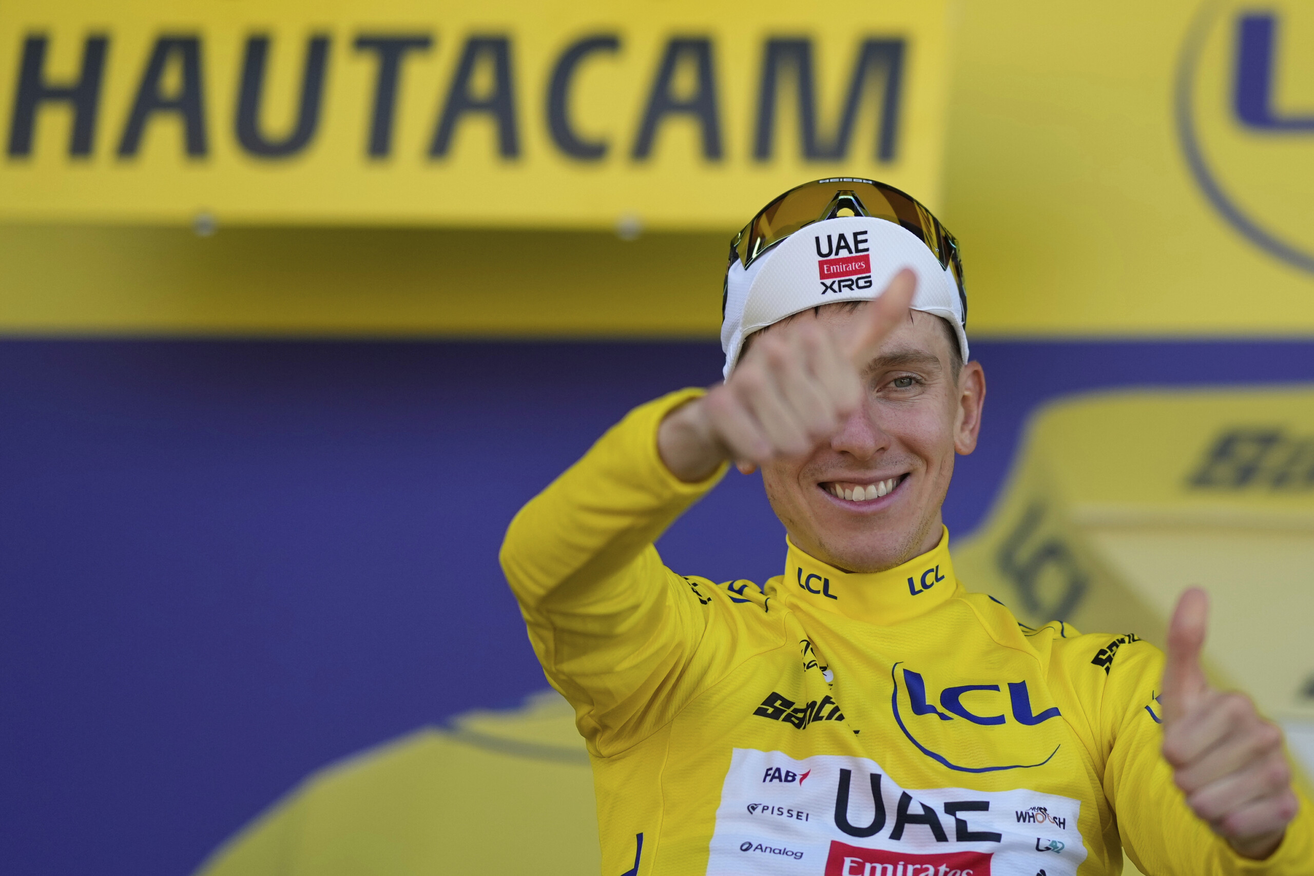 tour de france stage 13 pogacar wins time trial vingegaard second scaled