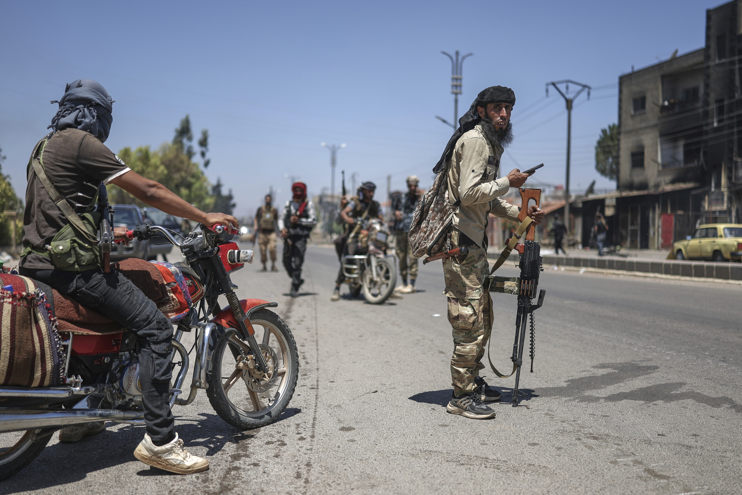 syria saar al sharaas speech supports jihadists a danger to minorities scaled