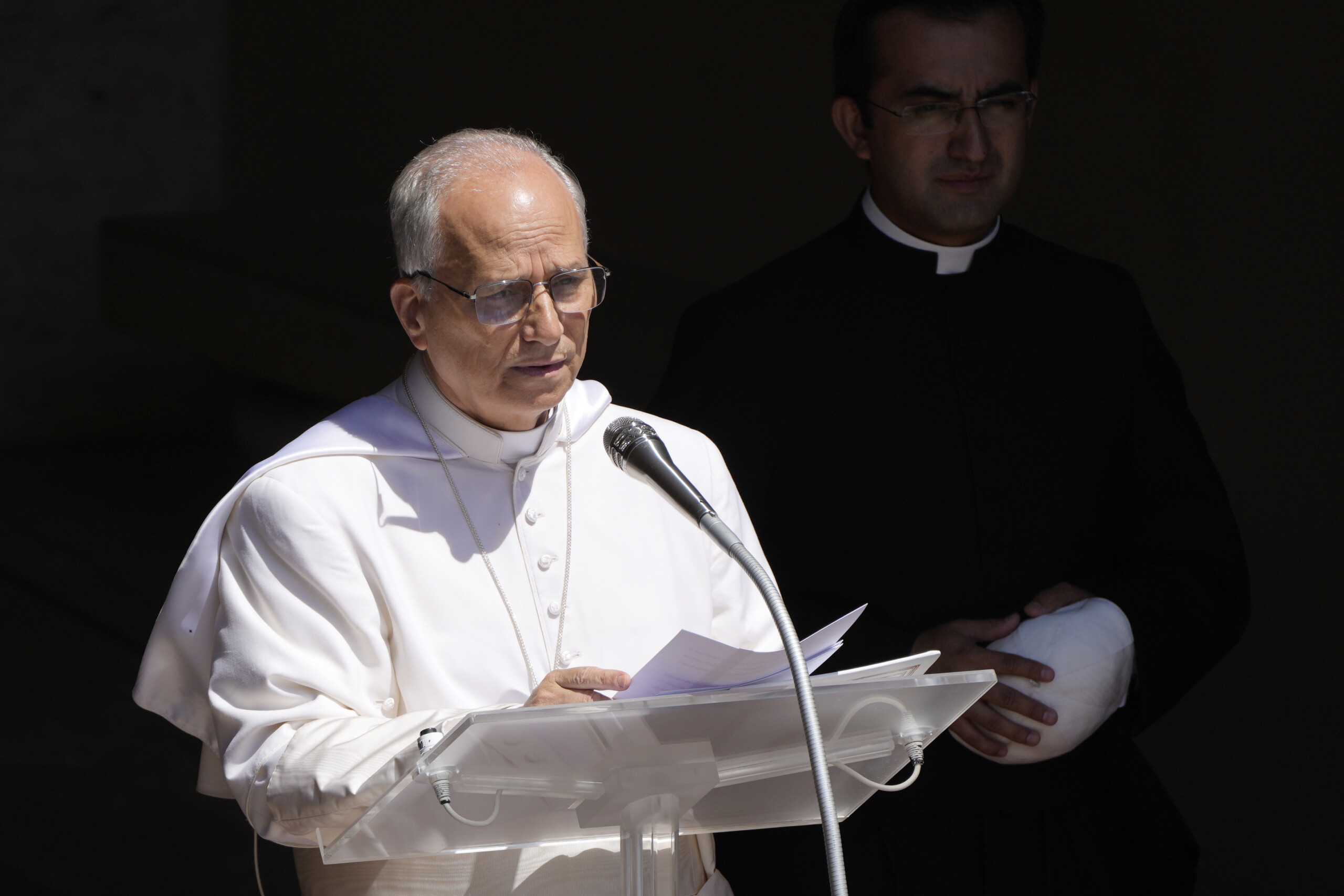 gaza pope leo xiv stop the barbarity of war in palestine immediately scaled