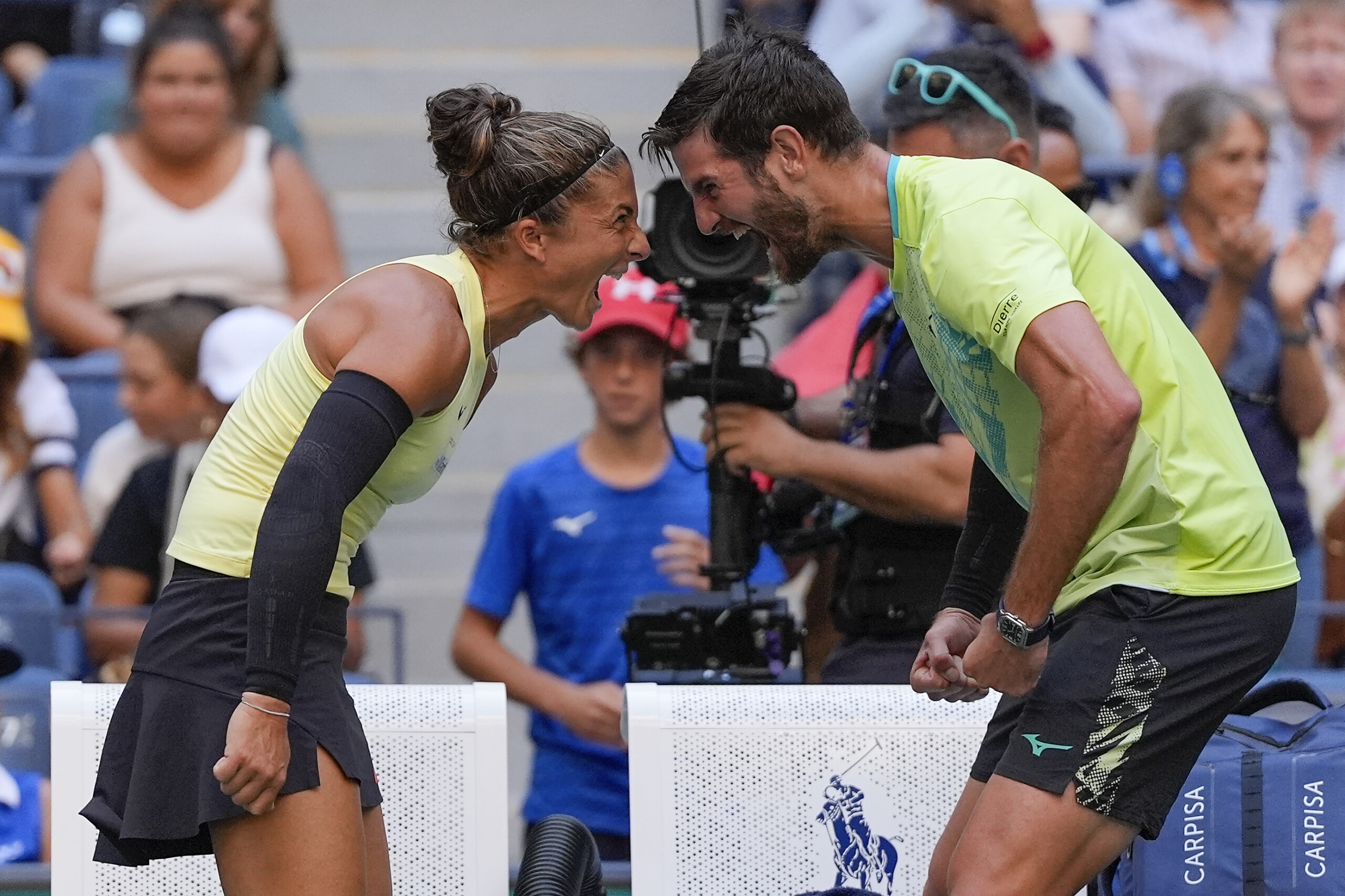 tennis us open errani vavassori win mixed doubles scaled