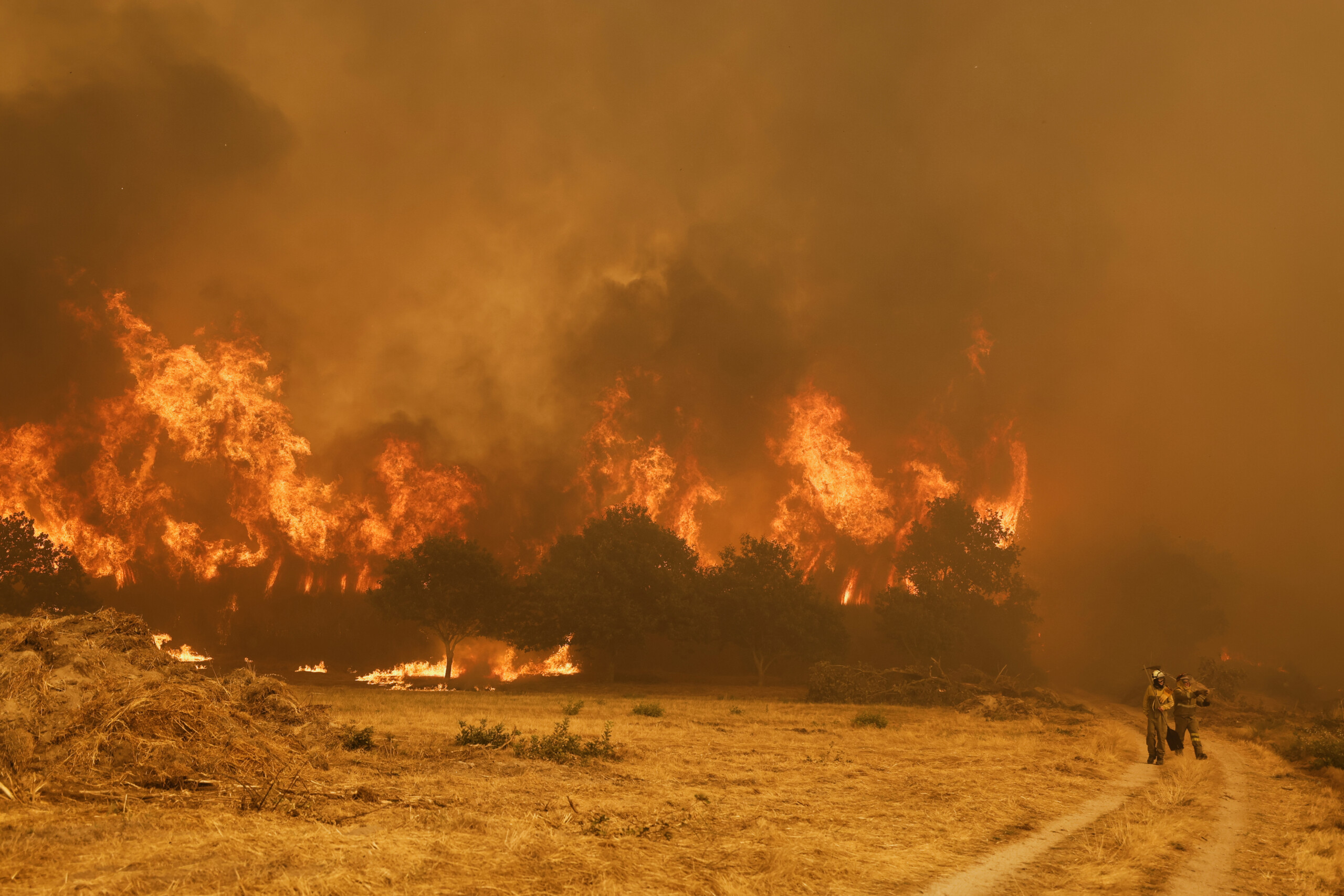 spain major fire in ourense stabilised after almost a month scaled