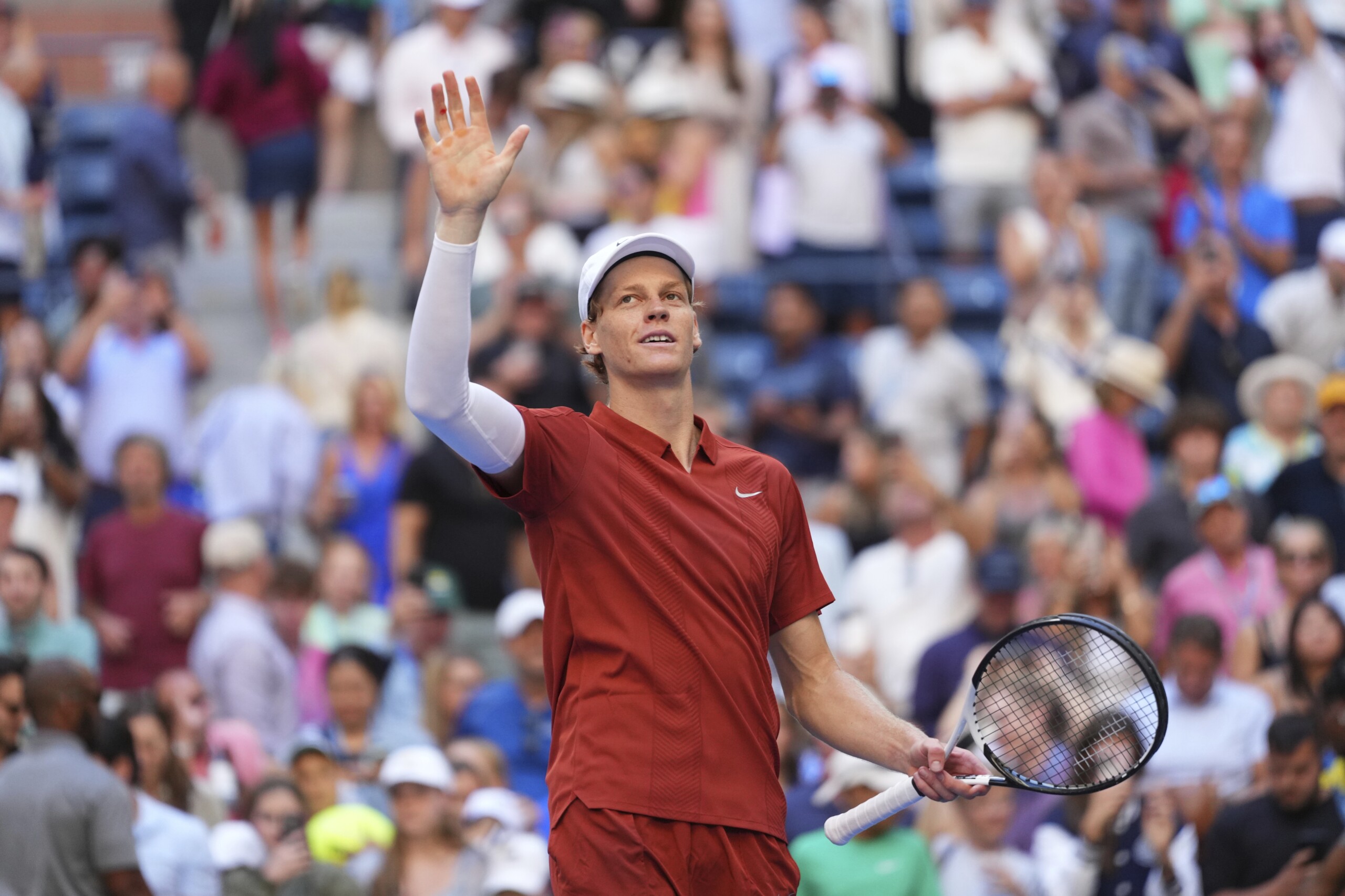 us open sinner advances to the round of 16 defeating shapovalov in four sets scaled