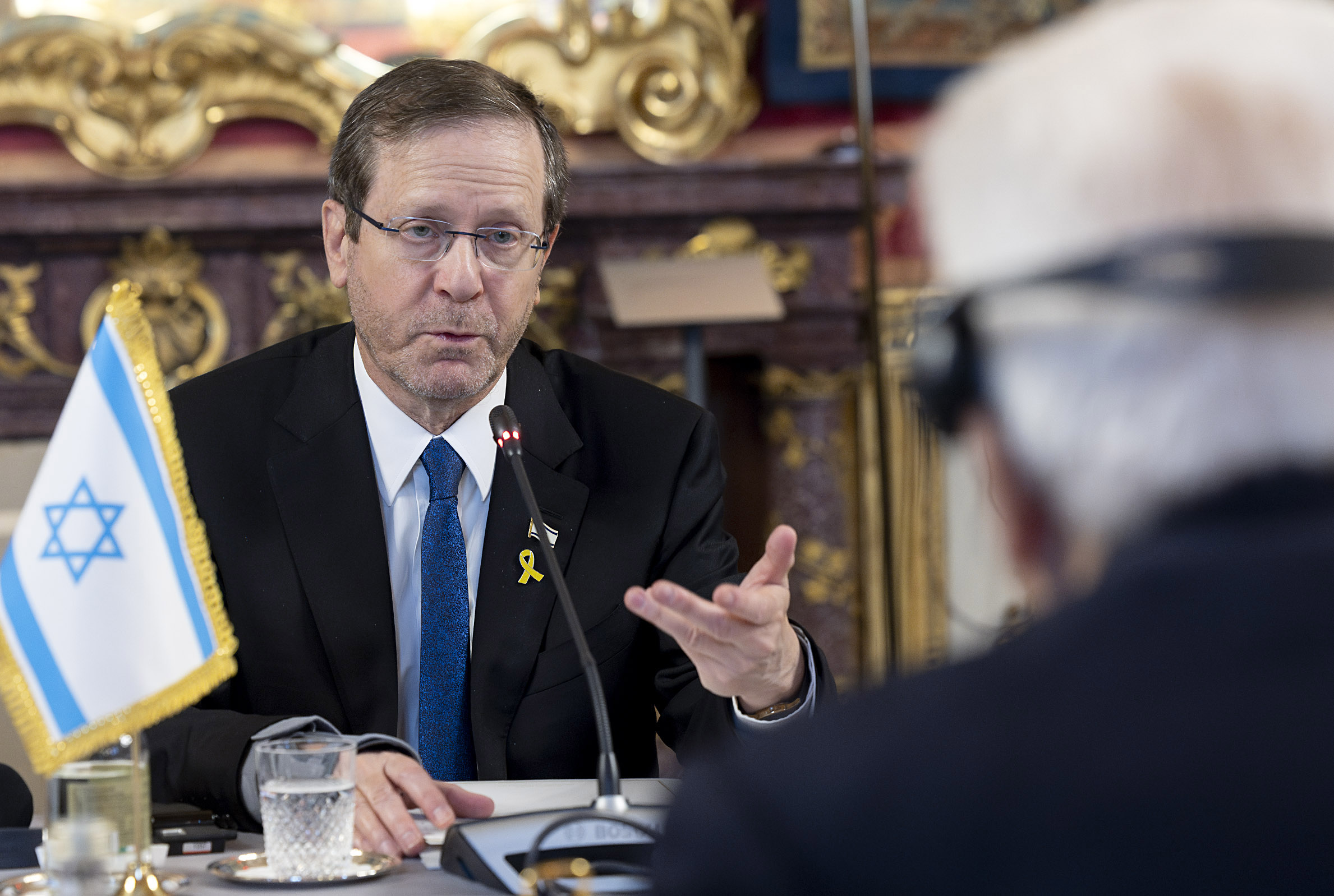 thursday israeli president herzog to meet pope leo