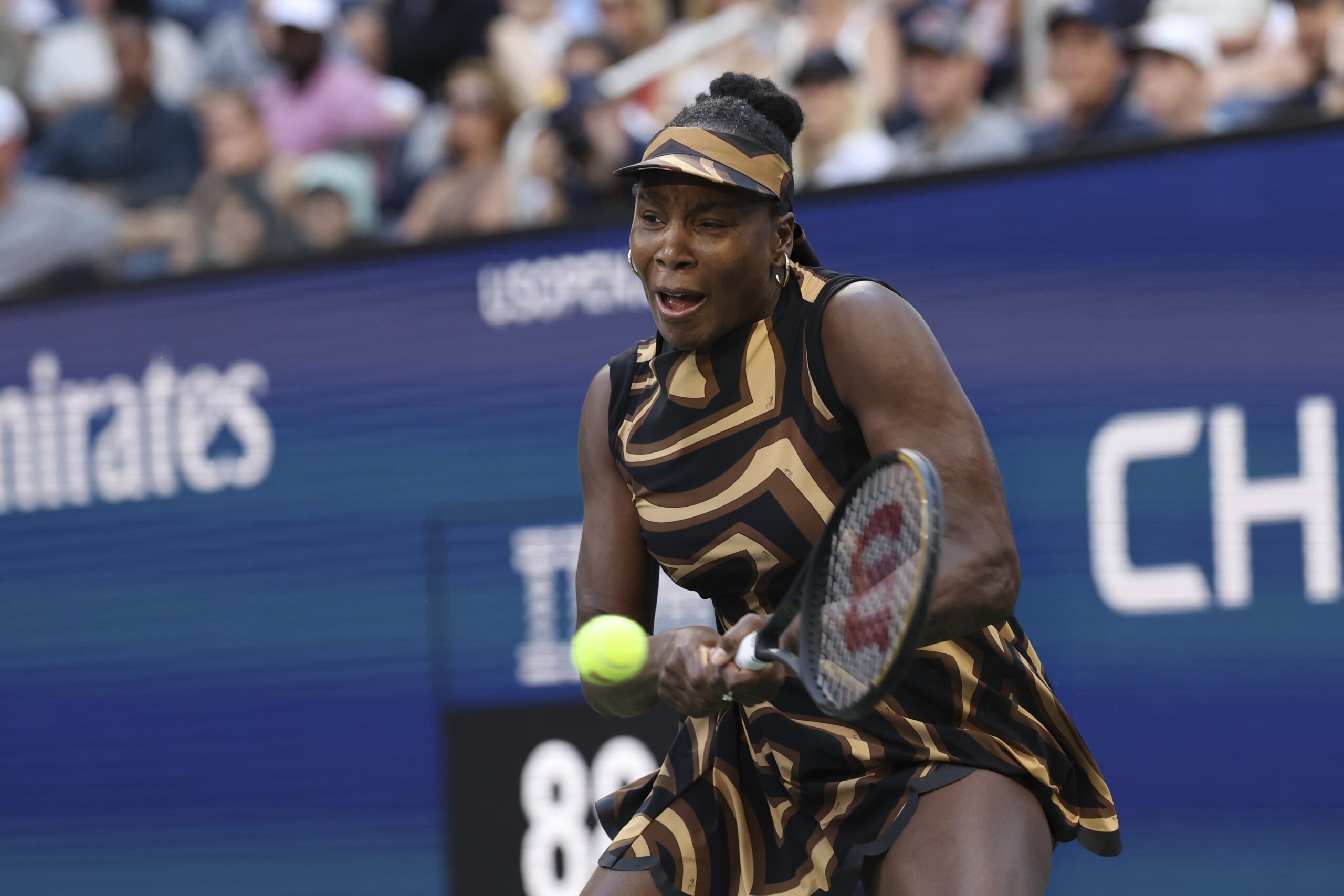 us open venus williams defeated in womens doubles quarter finals scaled