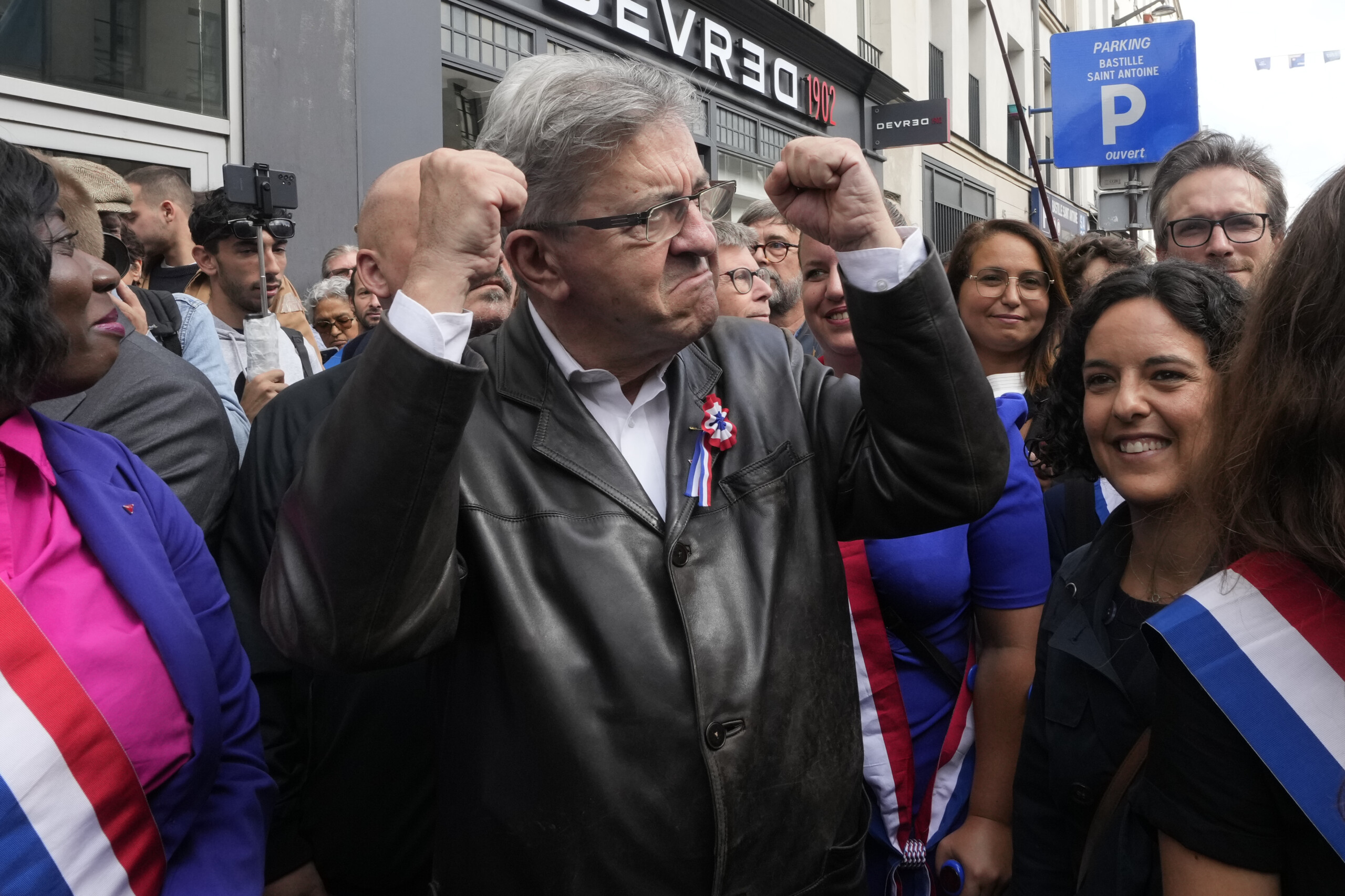 melenchon on 10 september we will block everything to get rid of macron scaled