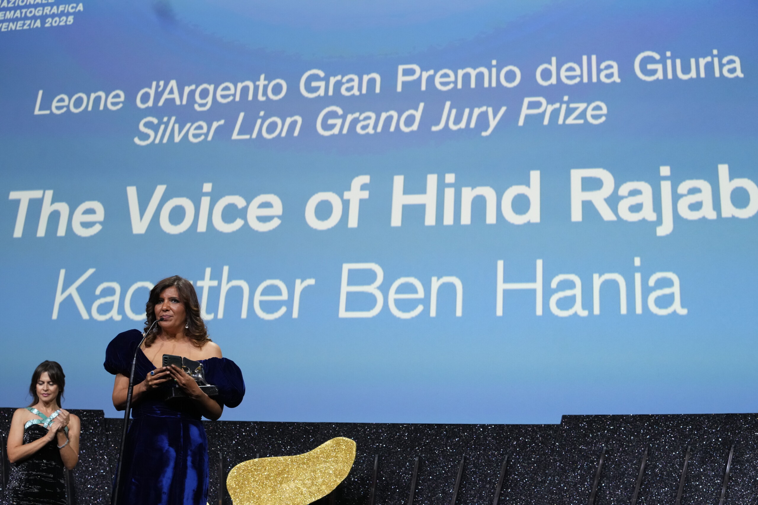 venice 82 the voice of hind rajab wins the silver lion grand jury prize scaled