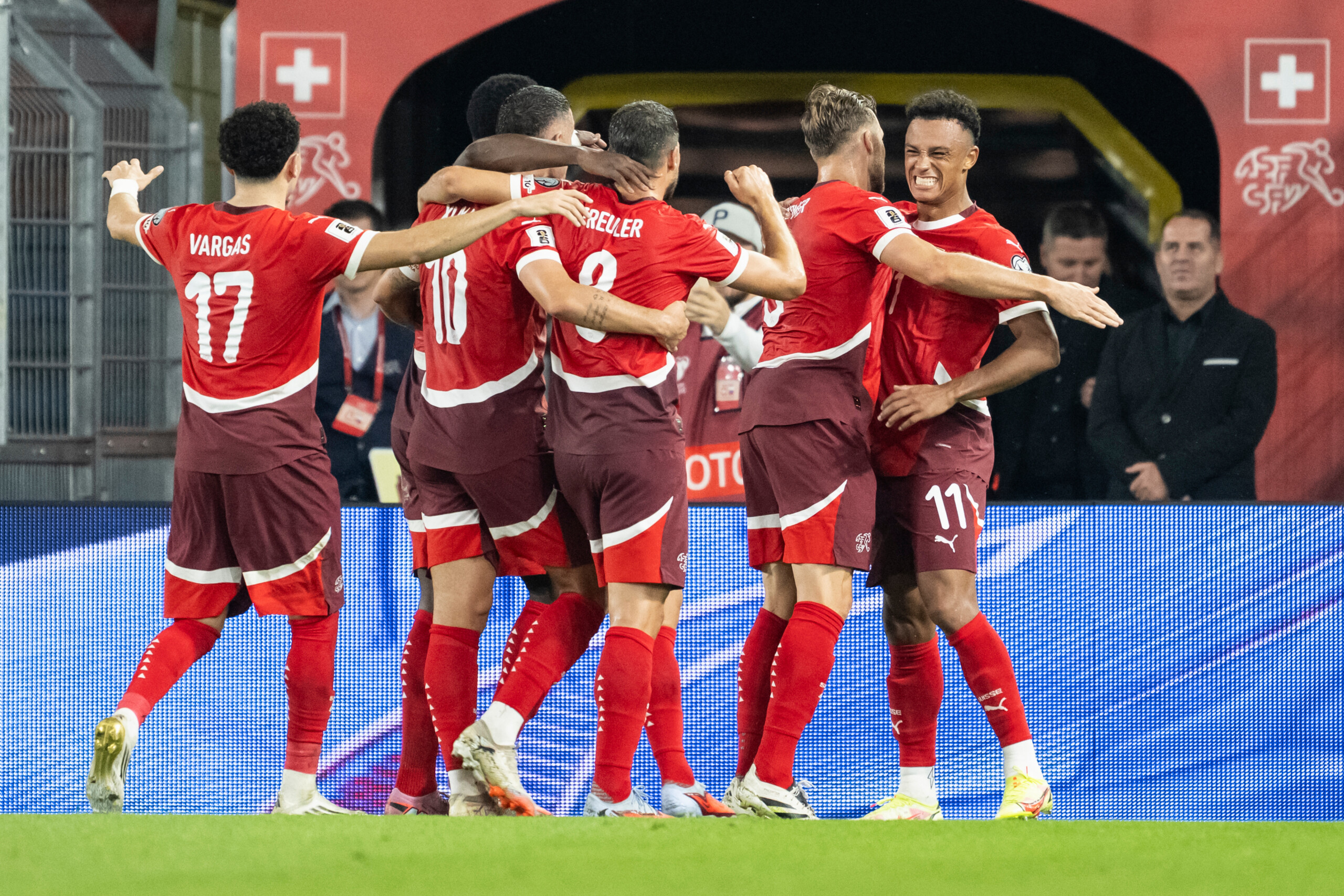 world cup qualifiers switzerland hits three against slovenia kosovo stuns sweden scaled