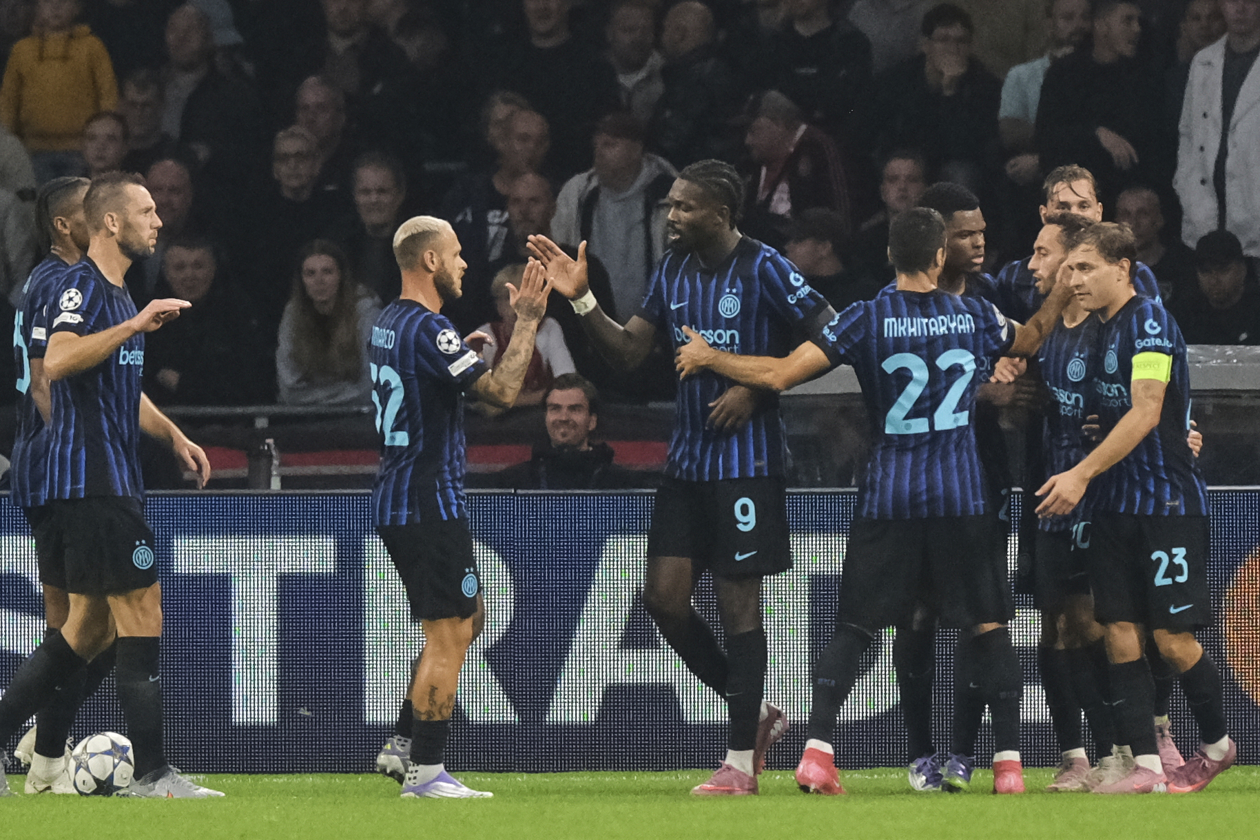 champions league ajax inter 0 2