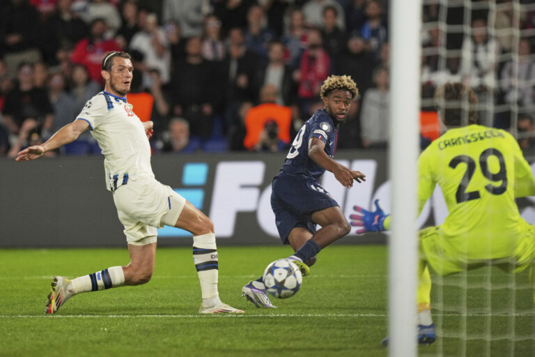 champions league psg atalanta 4 0