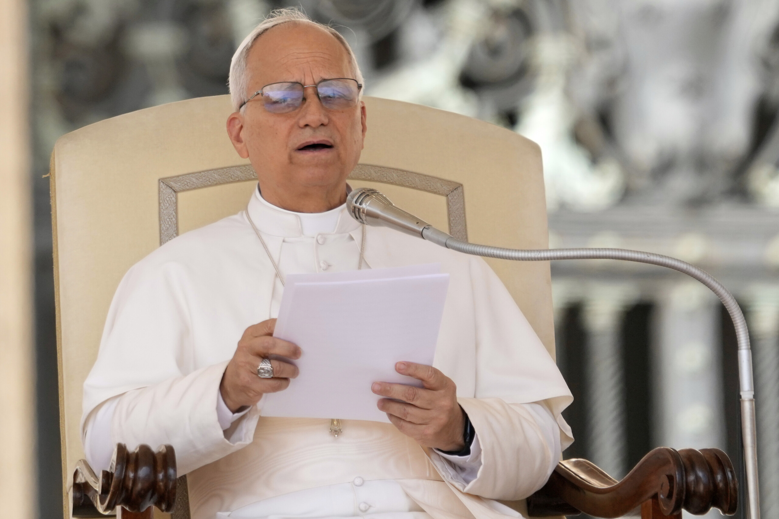 gaza pope leo xiv close to a people surviving in unacceptable conditions respect humanitarian law scaled
