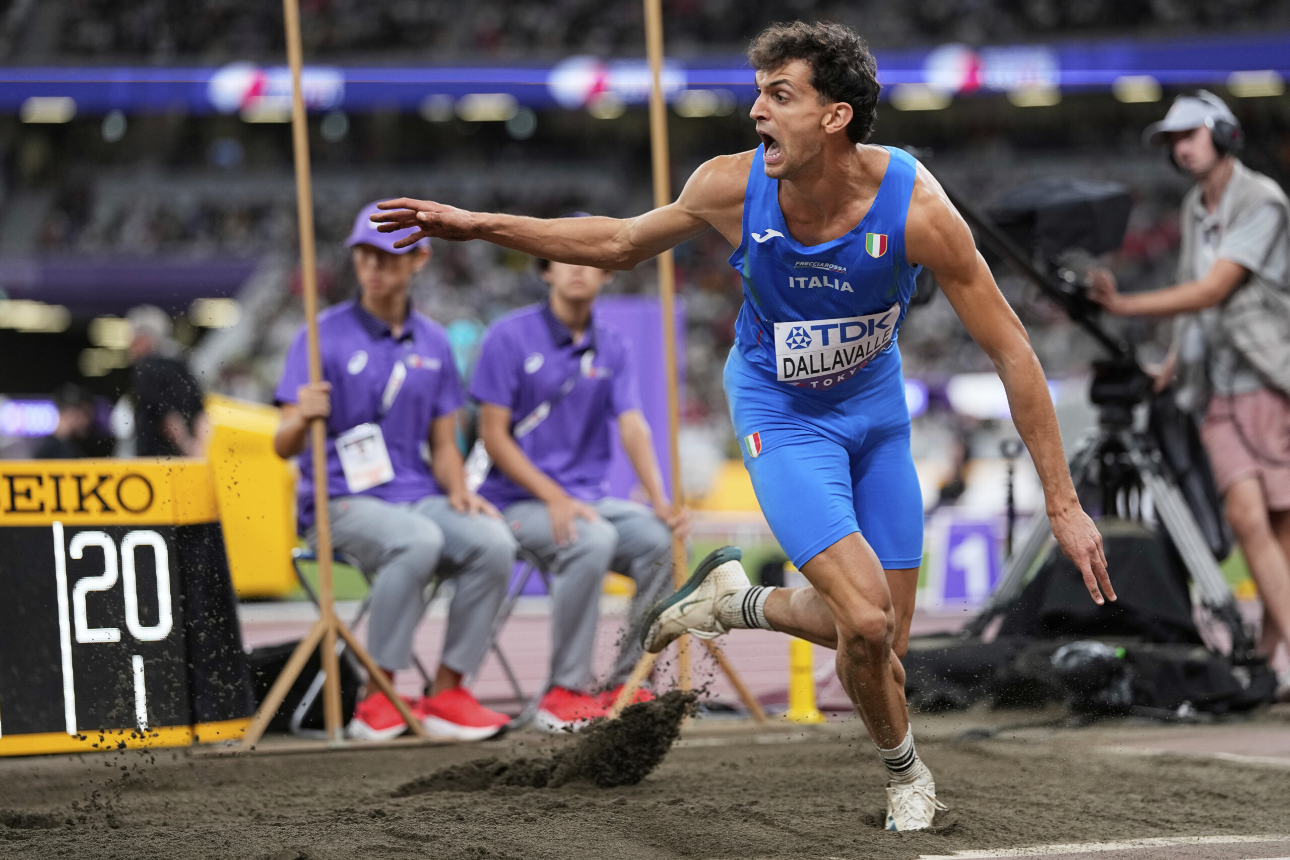 athletics dallavalle in that jump there was all the hard work and the setbacks scaled