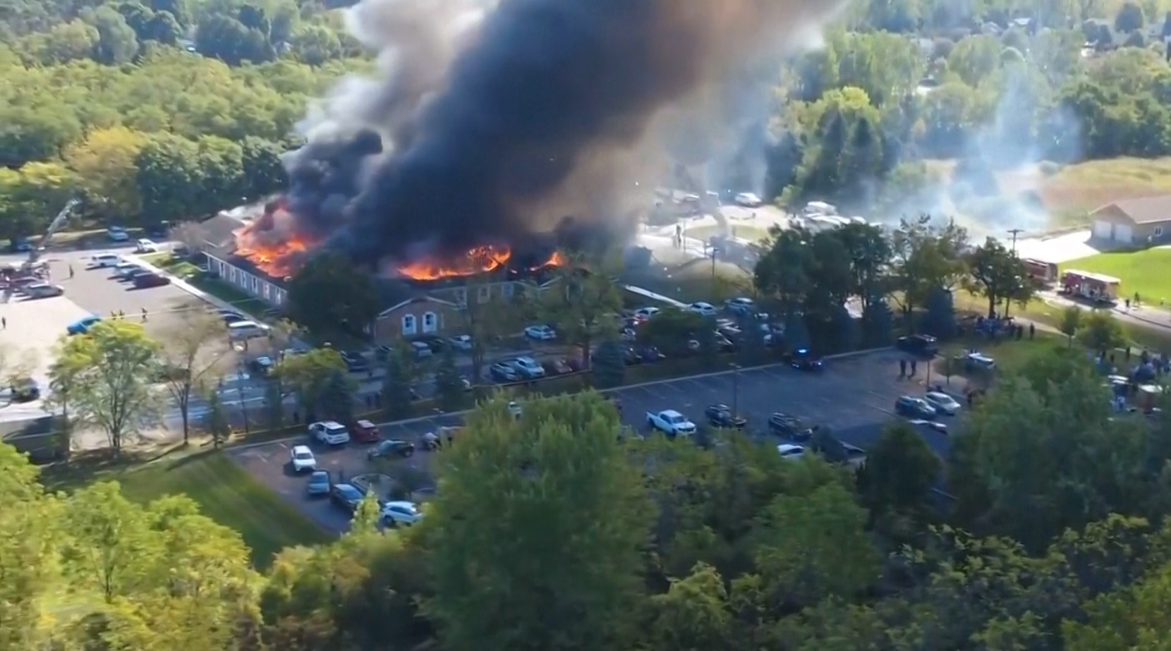 us attacker crashes car into church in michigan
