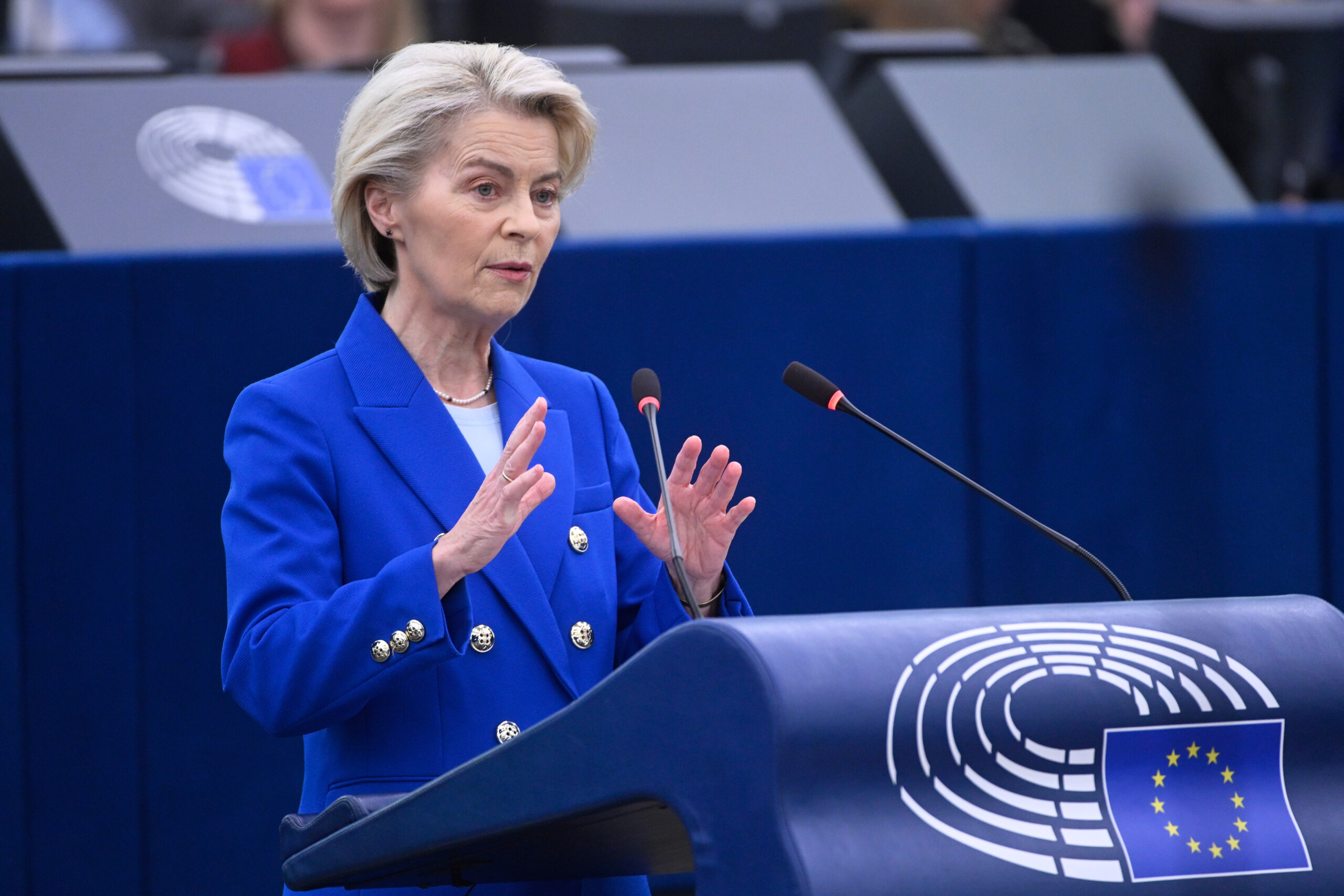 eu rejects lefts motion of no confidence in von der leyen grateful for support scaled