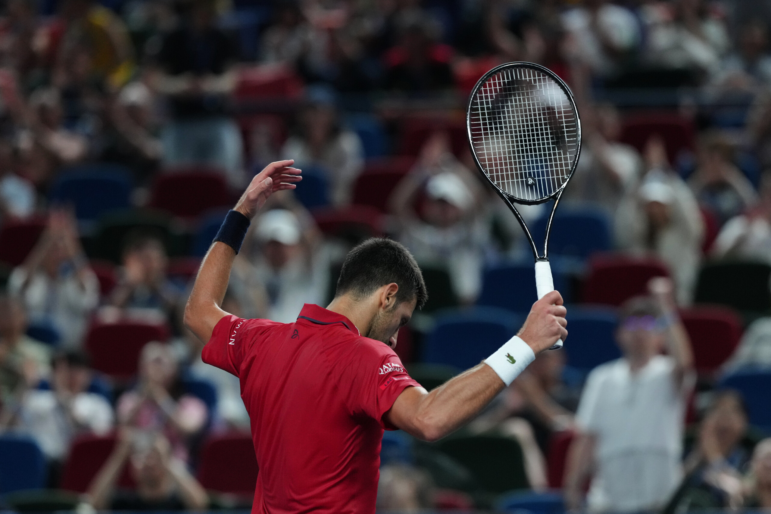 tennis the eternal djokovic beats bergs and flies into the semi finals in shanghai scaled